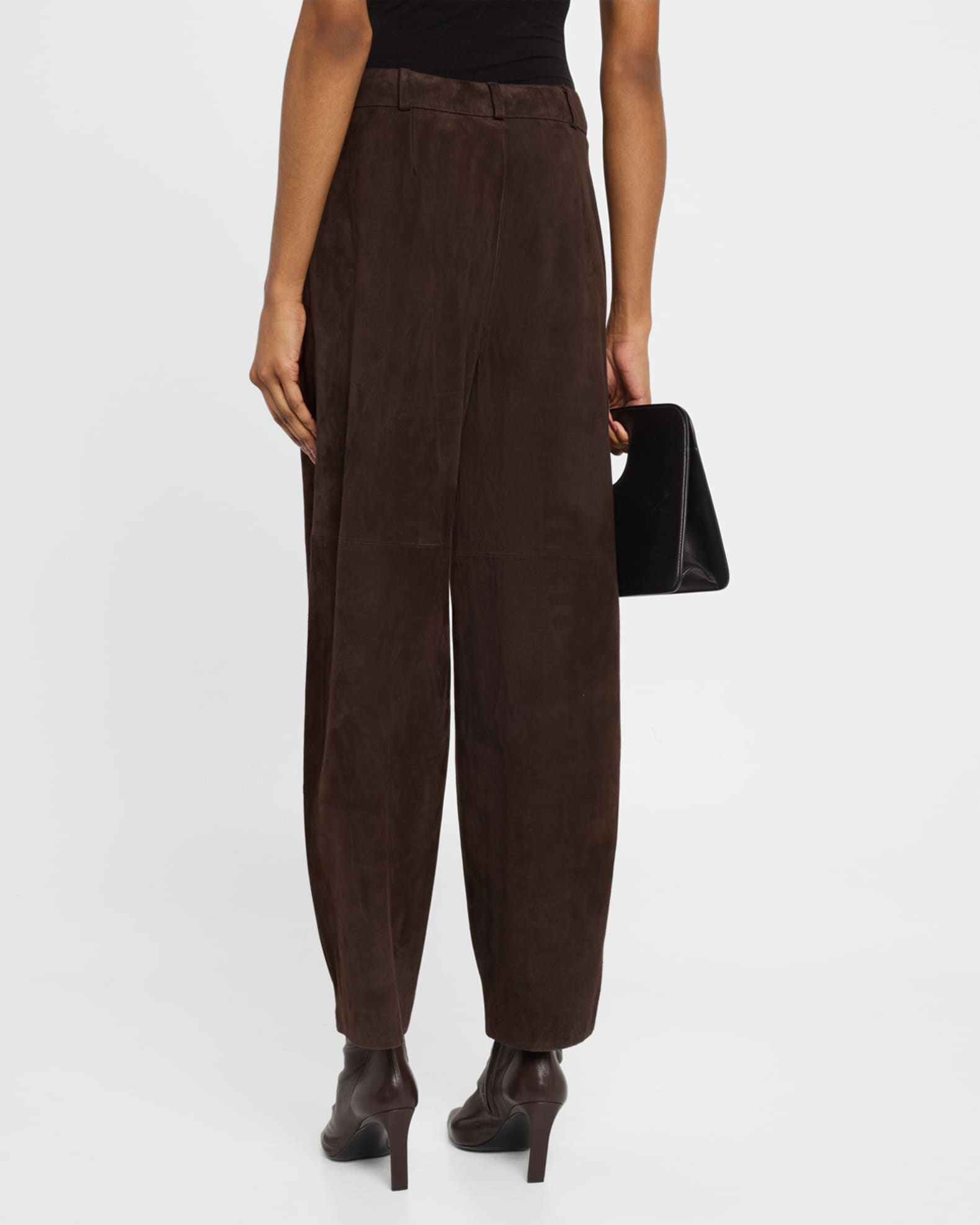 Co Suede Balloon Pants | Neiman Marcus