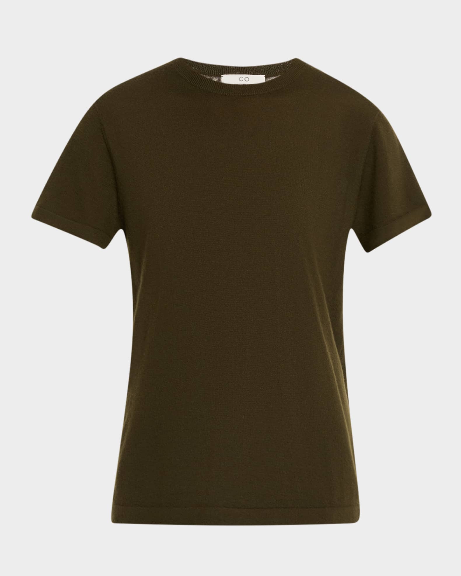 Cashmere Short-Sleeve Tee 0