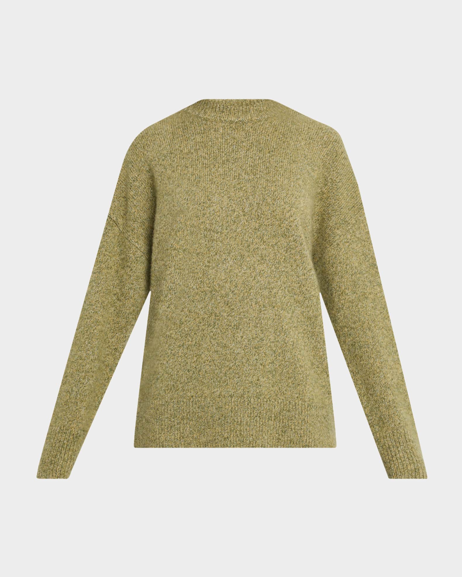 Cashmere-Silk Crewneck Pullover 0