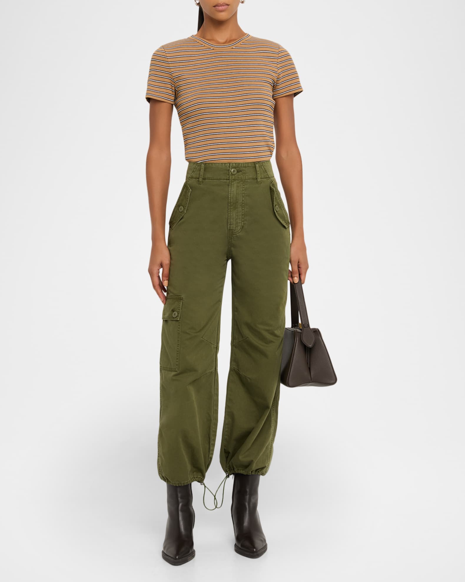 Veronica Beard Mandy Parachute Cargo Pants Neiman Marcus