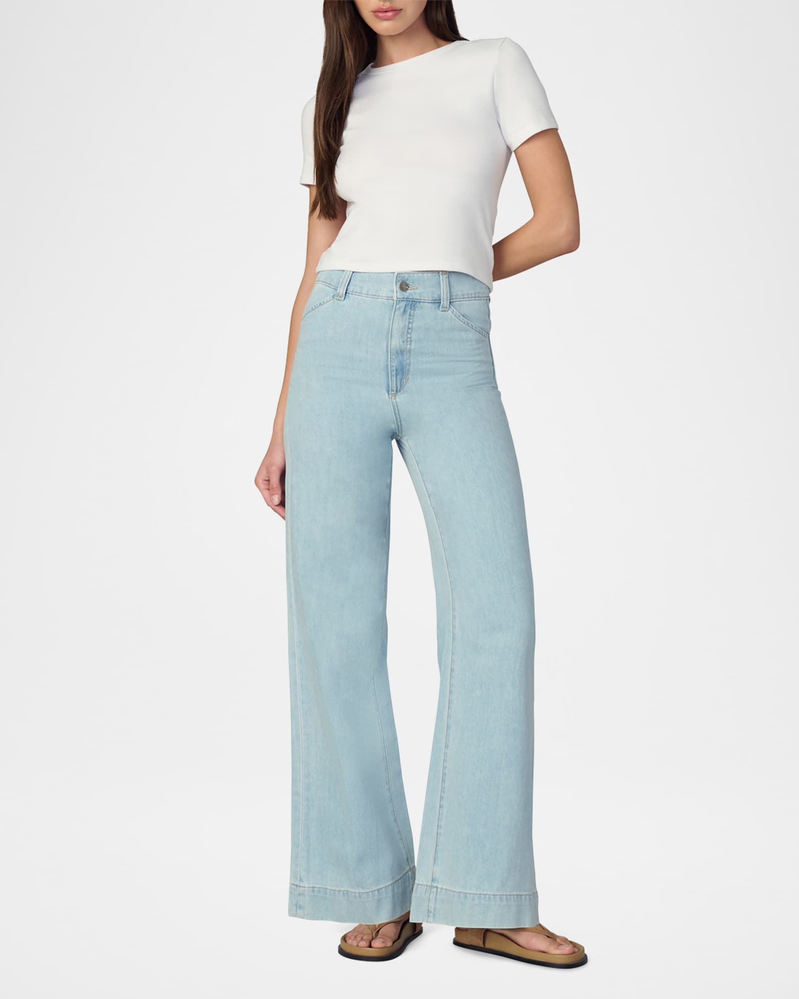 The Mia High-Rise Wide-Leg Jeans 1