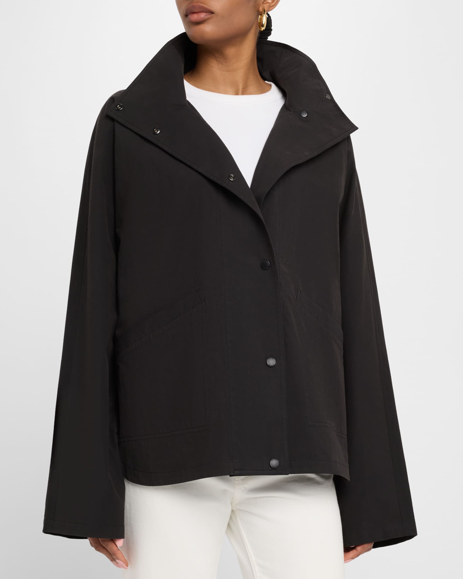 Toteme Summer Parachute Jacket | Neiman Marcus