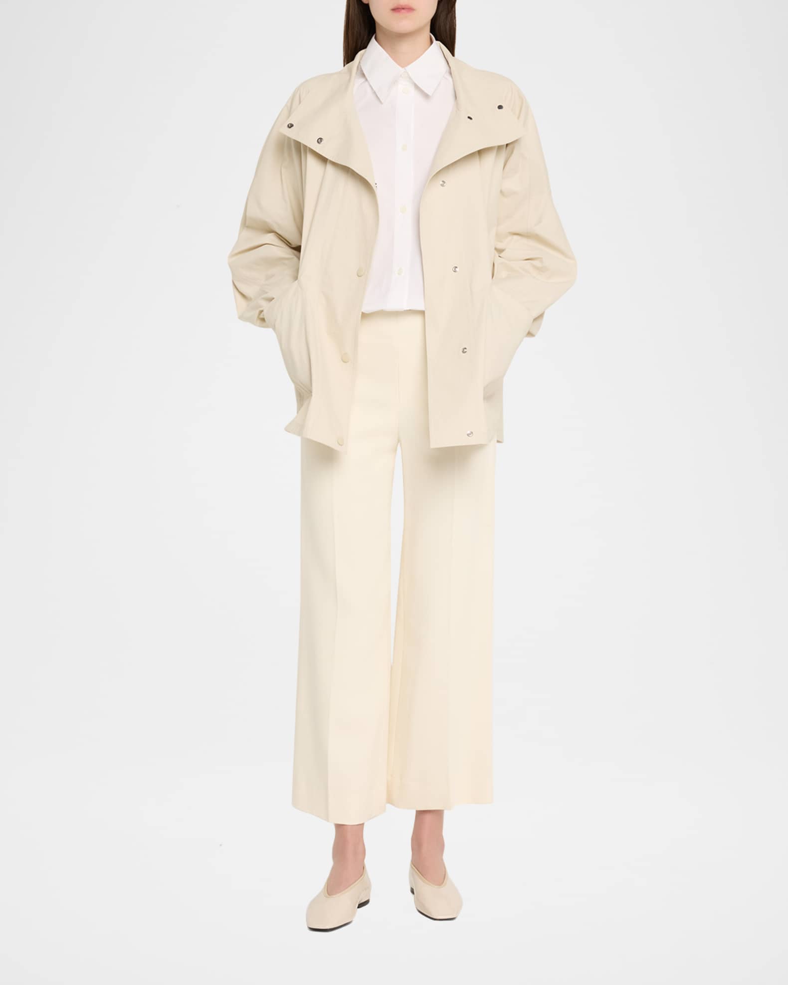 Toteme Summer Parachute Jacket | Neiman Marcus