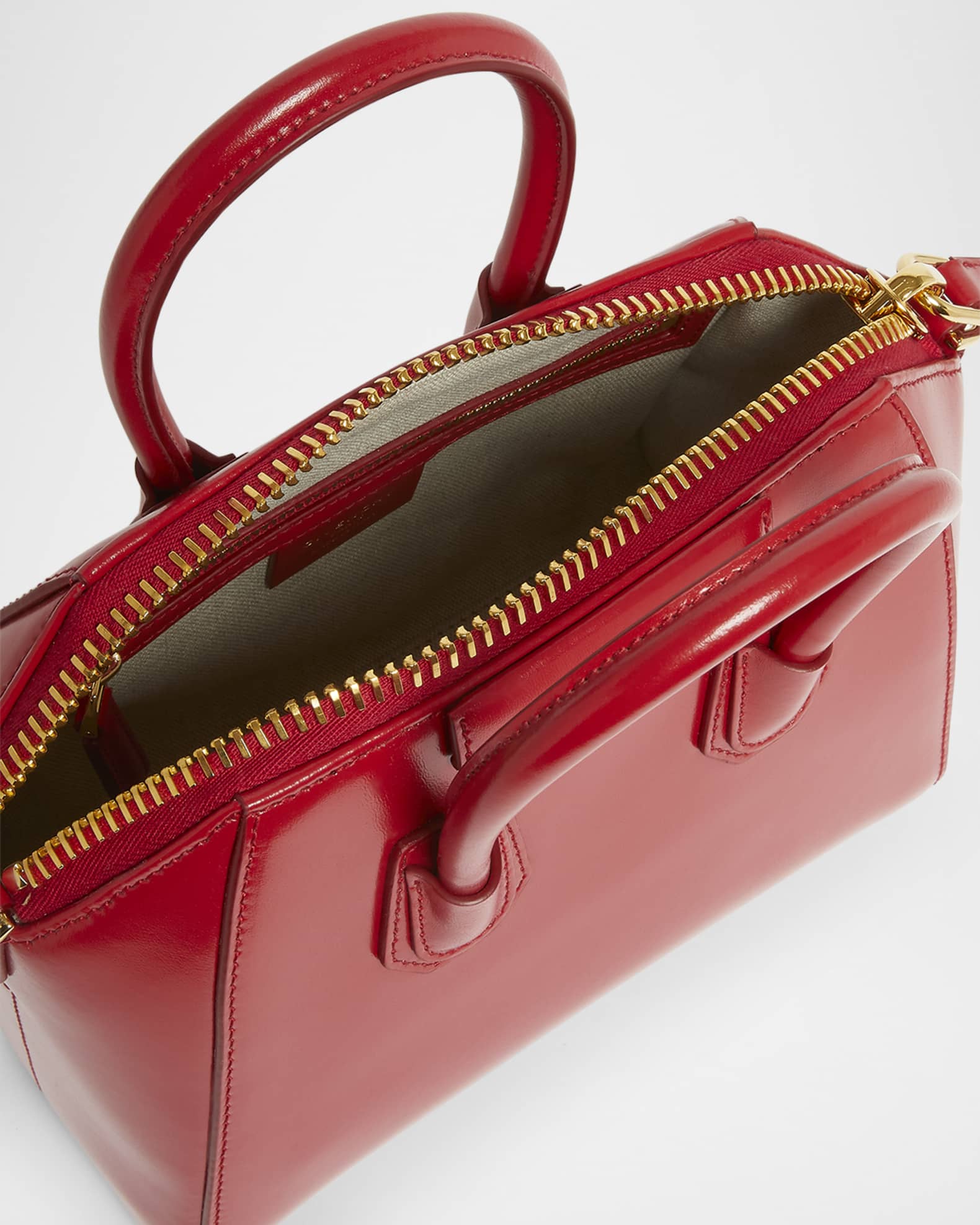Givenchy Antigona Mini Top-Handle Bag in Patent Leather | Neiman