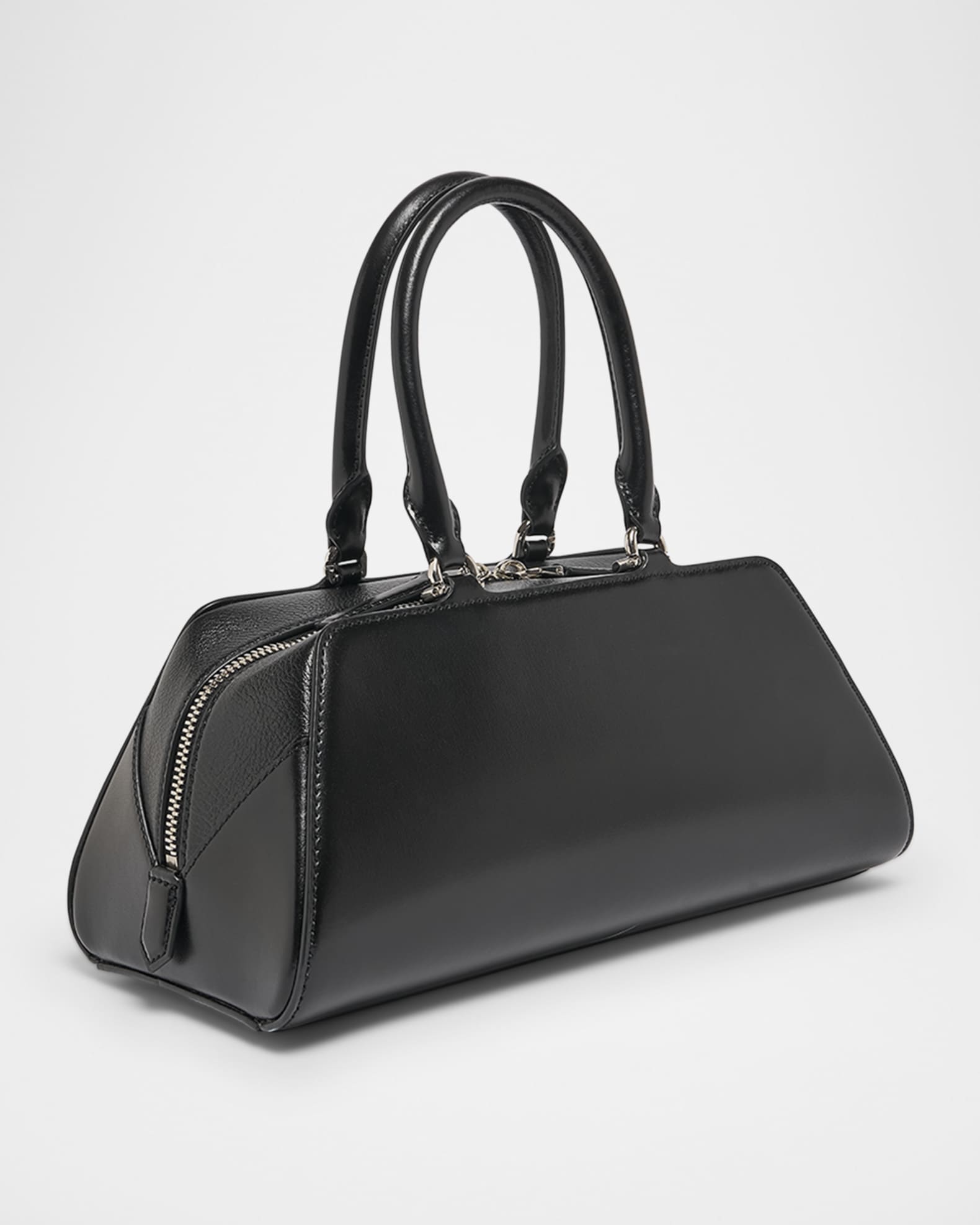 ハンドバッグ GIVENCHY BLACK LEATHER ANTIGONA SMALL TOP HANDLE BAG Givenchy Antigona Small Top Handle Bag in Box Leather