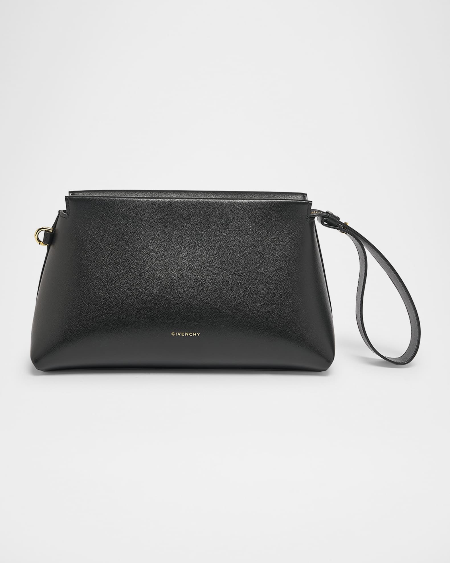Givenchy Day Wristlet Pouch Bag in Grain Leather | Neiman Marcus
