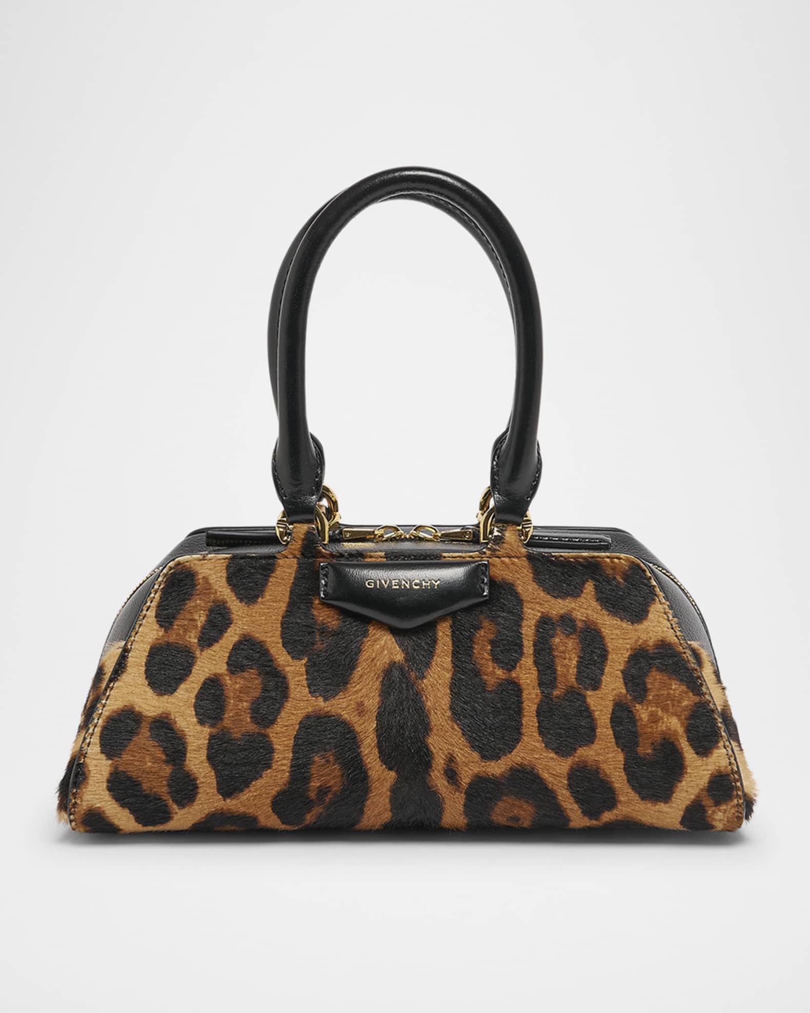 Antigona East-West Mini Calf Hair Top-Handle Bag 0