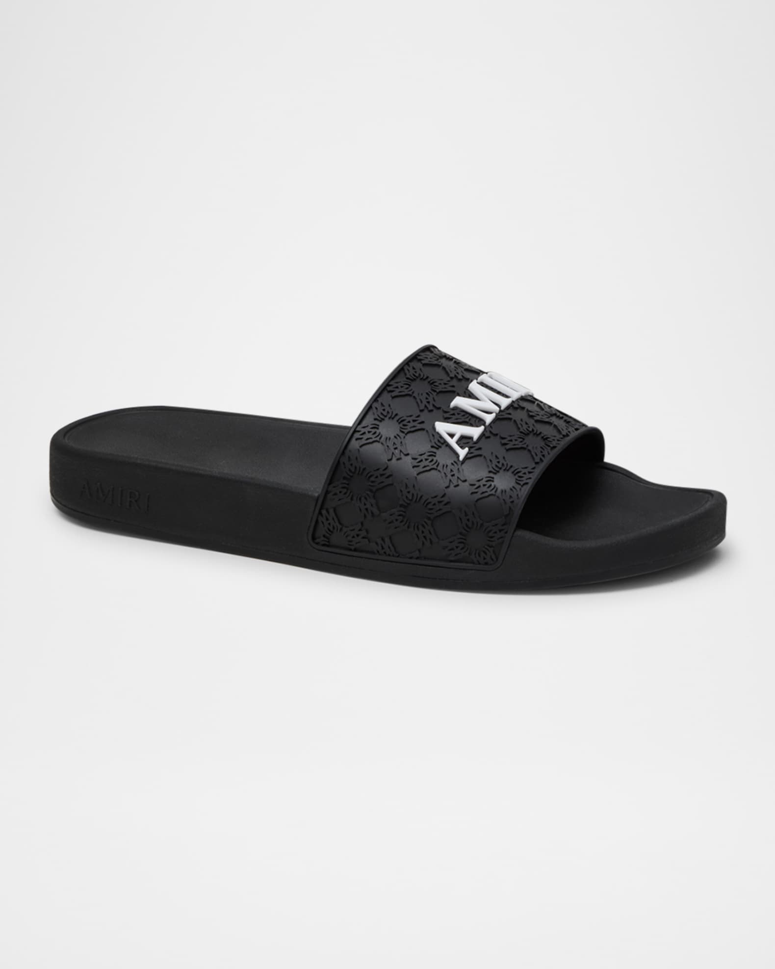 AMIRI アミリ プールスライドサンダル MA QUAD MEN'S Amiri Men's MA Quad Pool Slides | Neiman Marcus