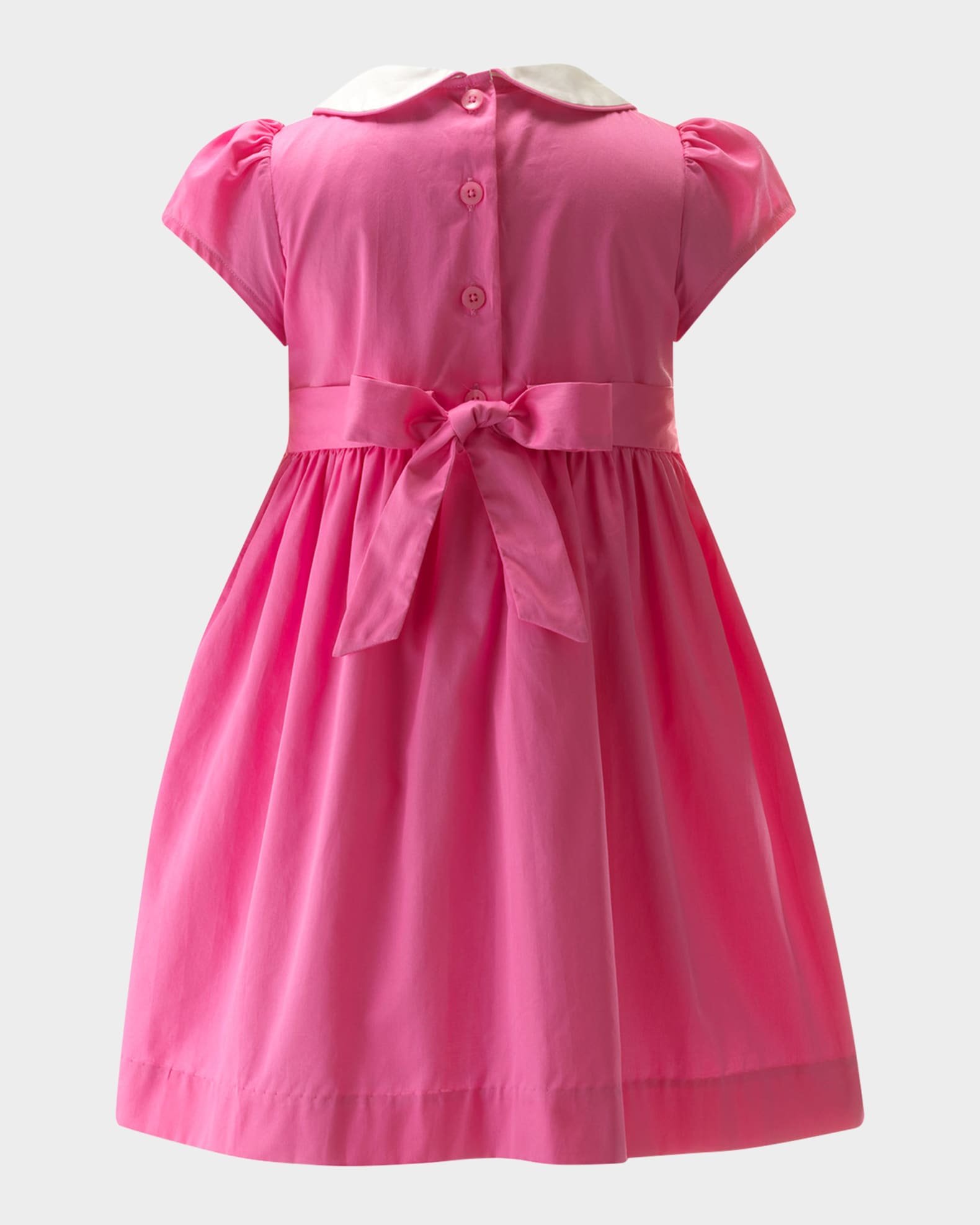 Girl's Smocked A-Line Dress, Size 2-10 1