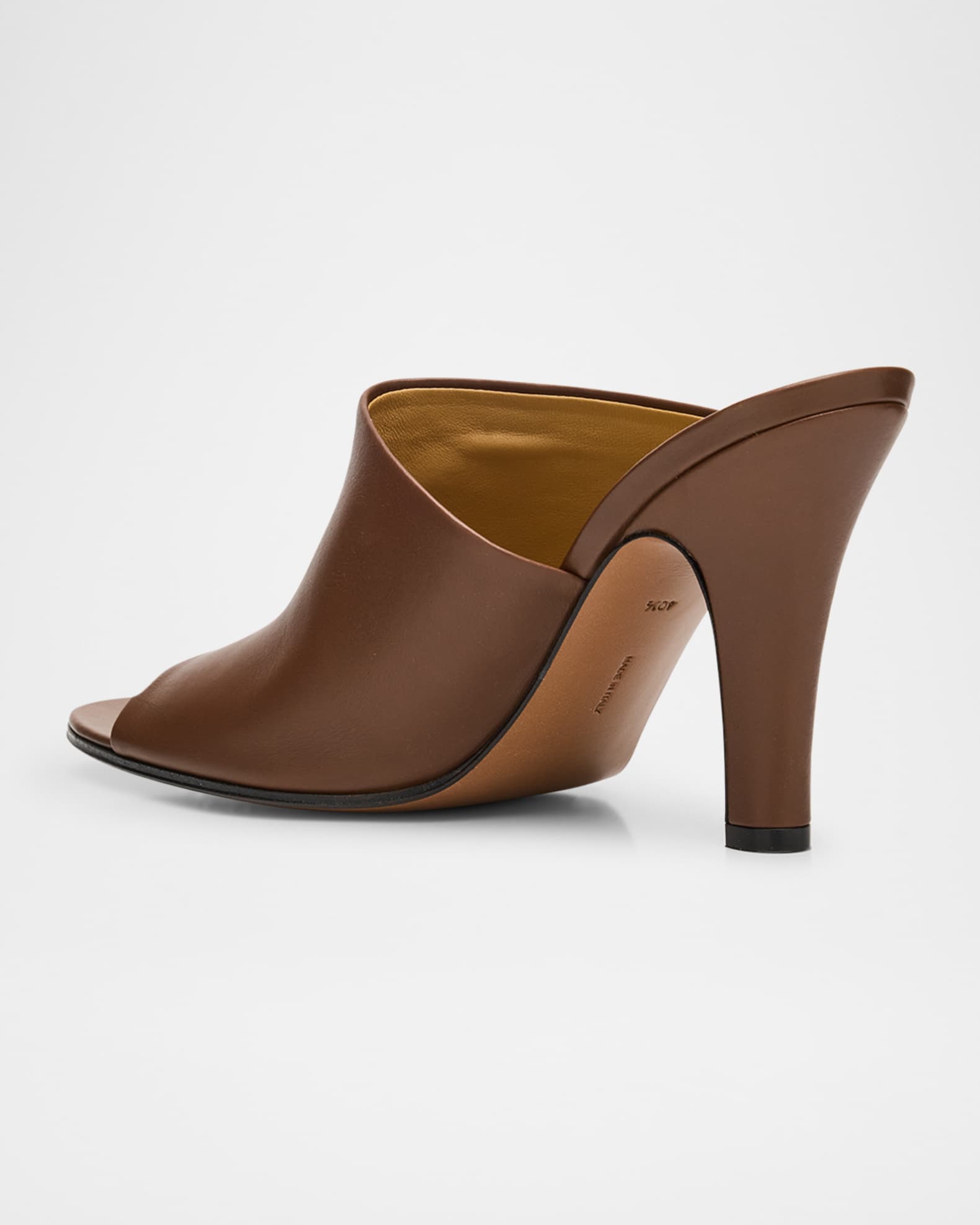 THE ROW Signum Leather Mules | Neiman Marcus