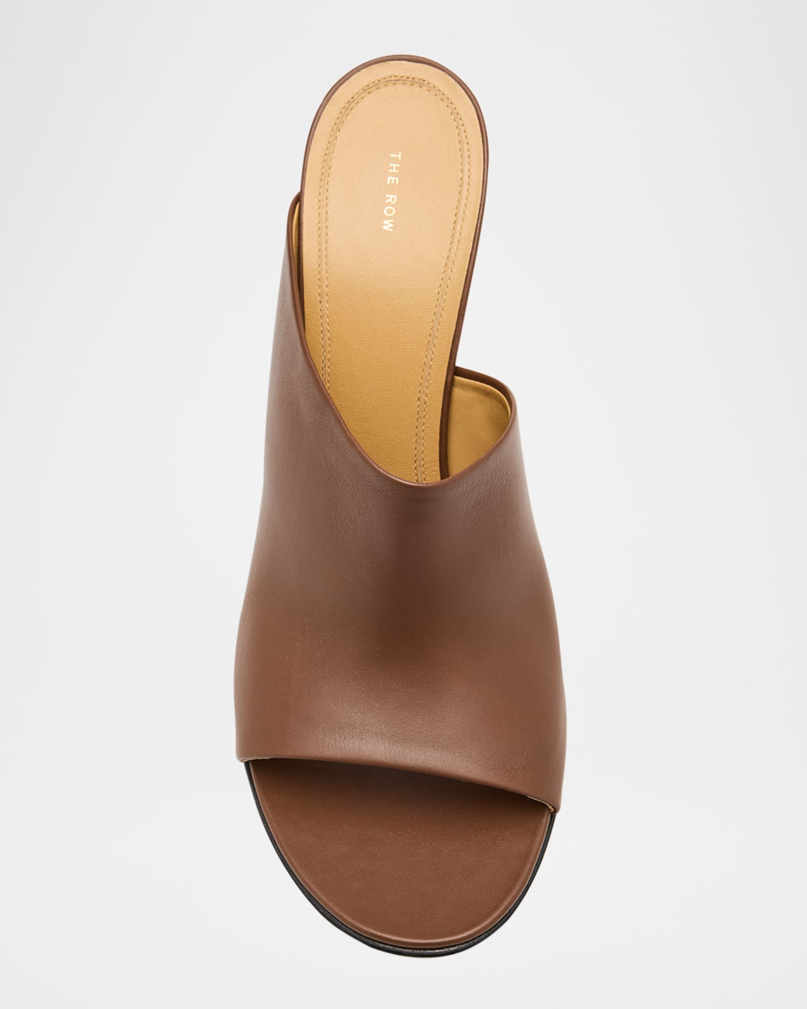 THE ROW Signum Leather Mules | Neiman Marcus