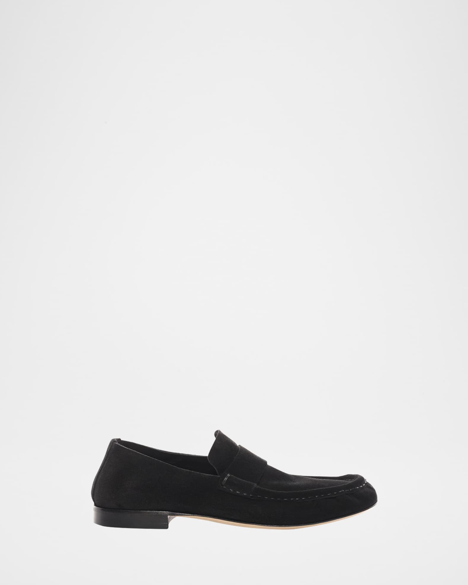 Calf Suede Slip-On Loafers 0