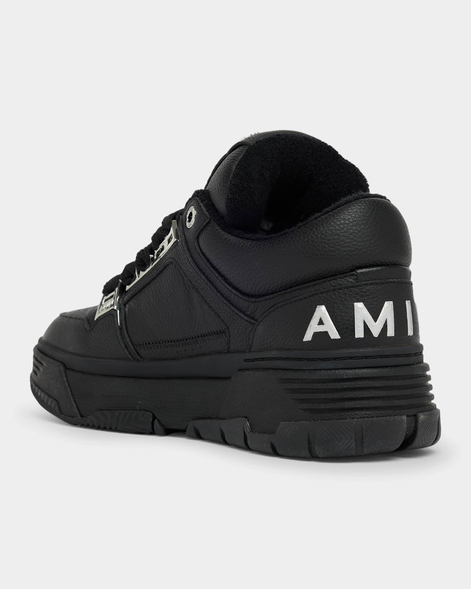 Amiri Men's MA-1 Leather High-Top Sneakers | Neiman Marcus