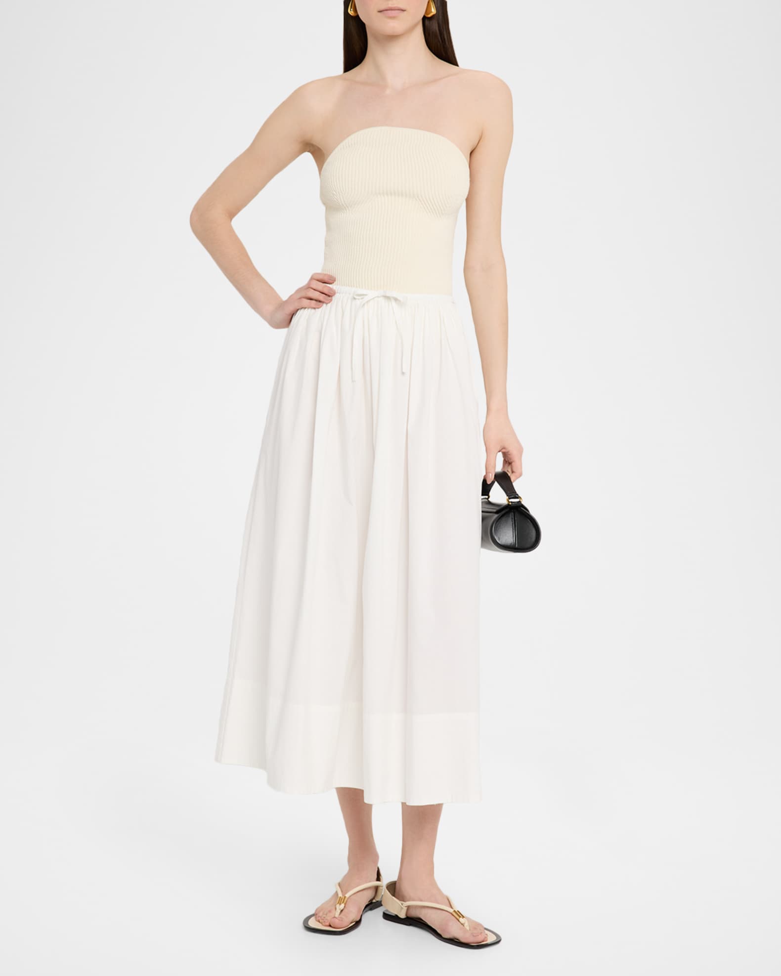 Noelle Poplin Maxi Skirt 1