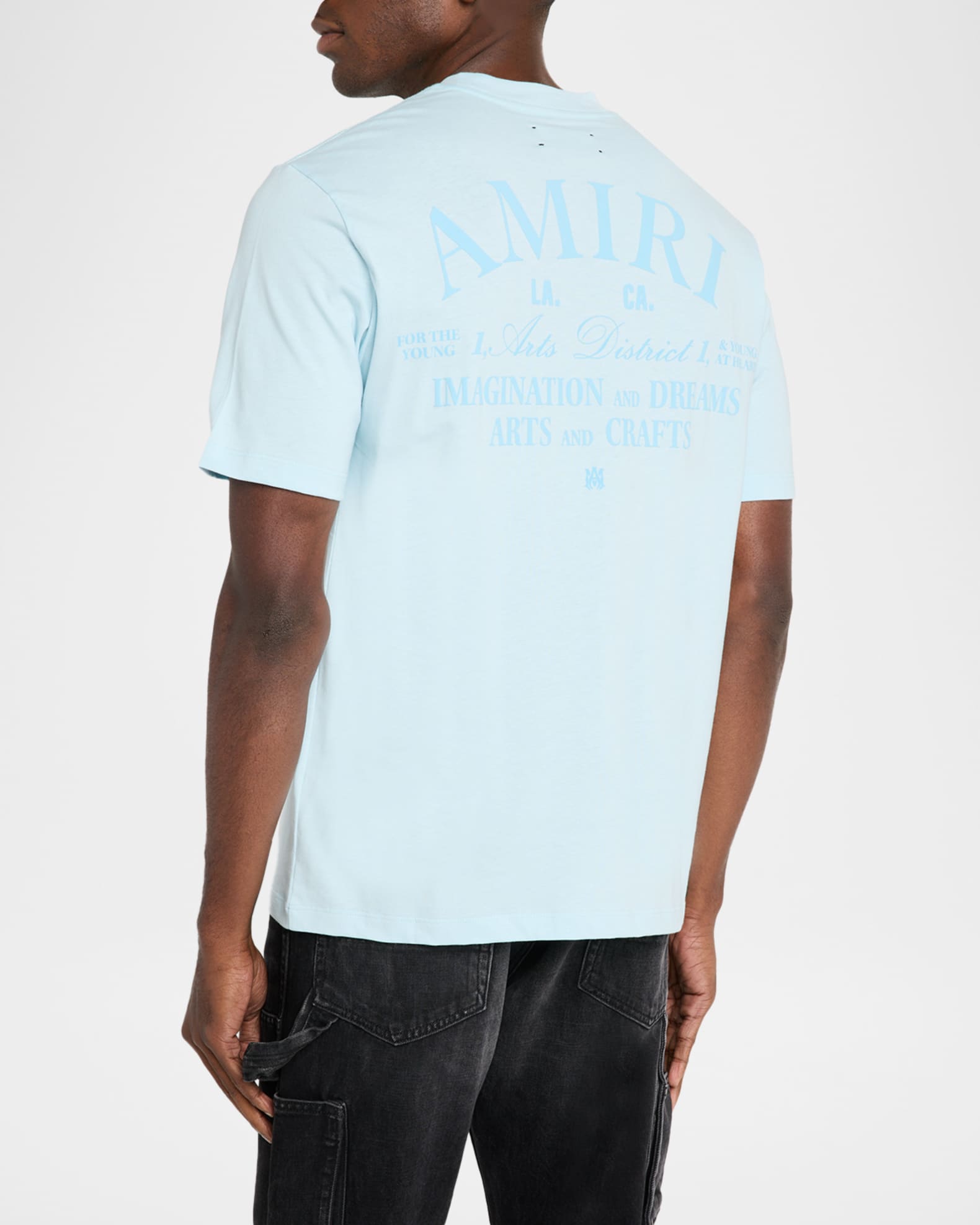 Men's Amiri Arts Logo Graphic T-Shirt 1
