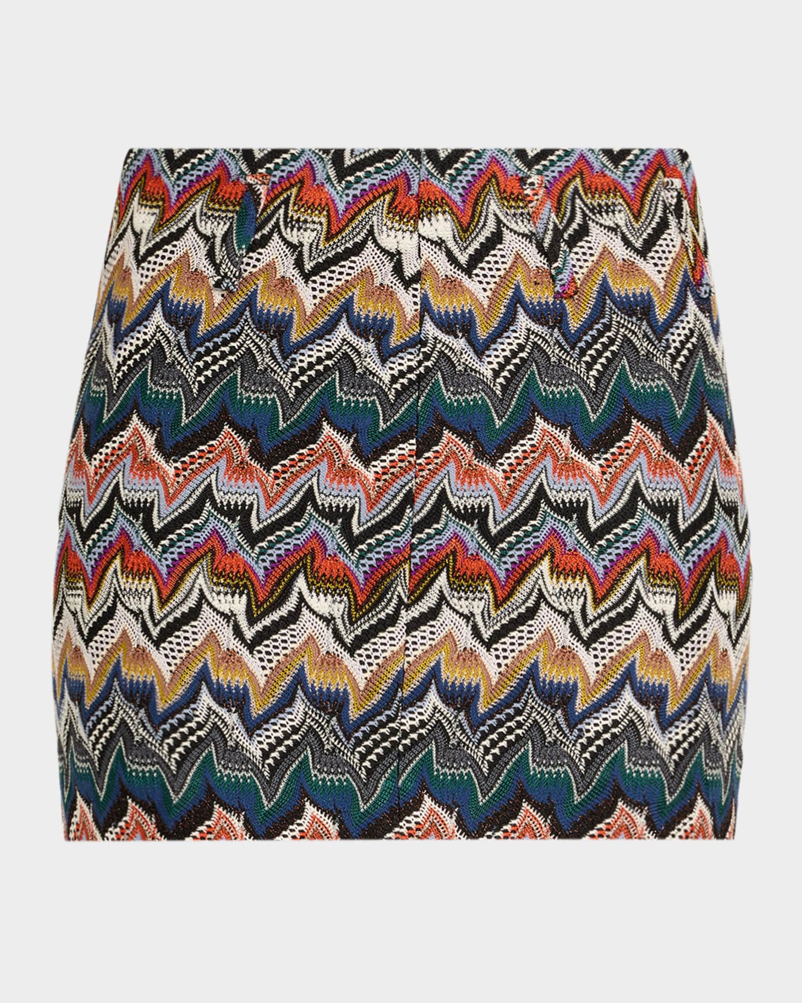 スカート Missoni Skirts Missoni Metallic Zigzag Mini Skirt | Neiman Marcus