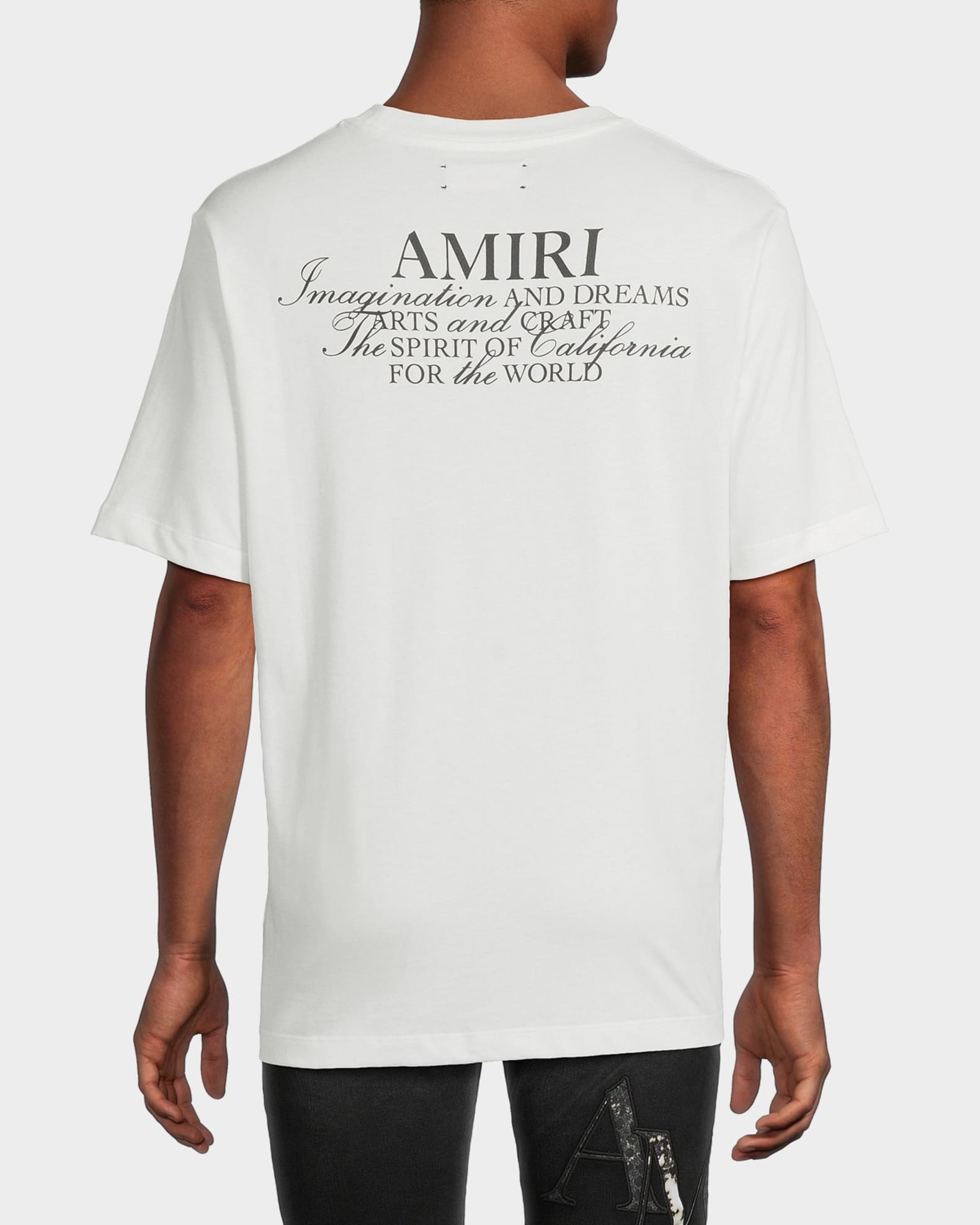 Amiri Men's Label Cotton T-Shirt | Neiman Marcus