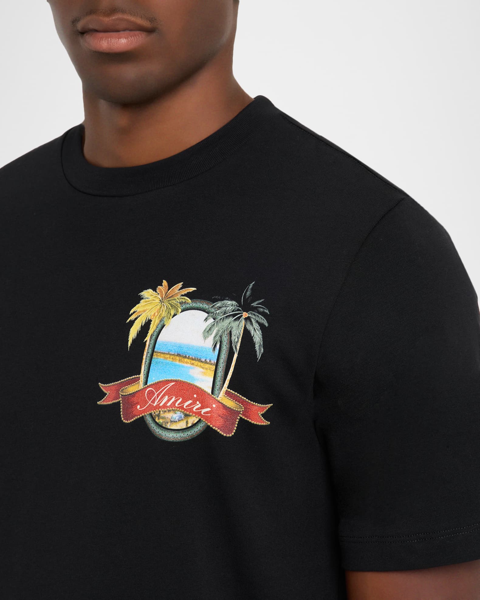 Tシャツ・カットソー AMIRI 'Ma Paradise' T-shirt black-amiri-ma-paradise-t-