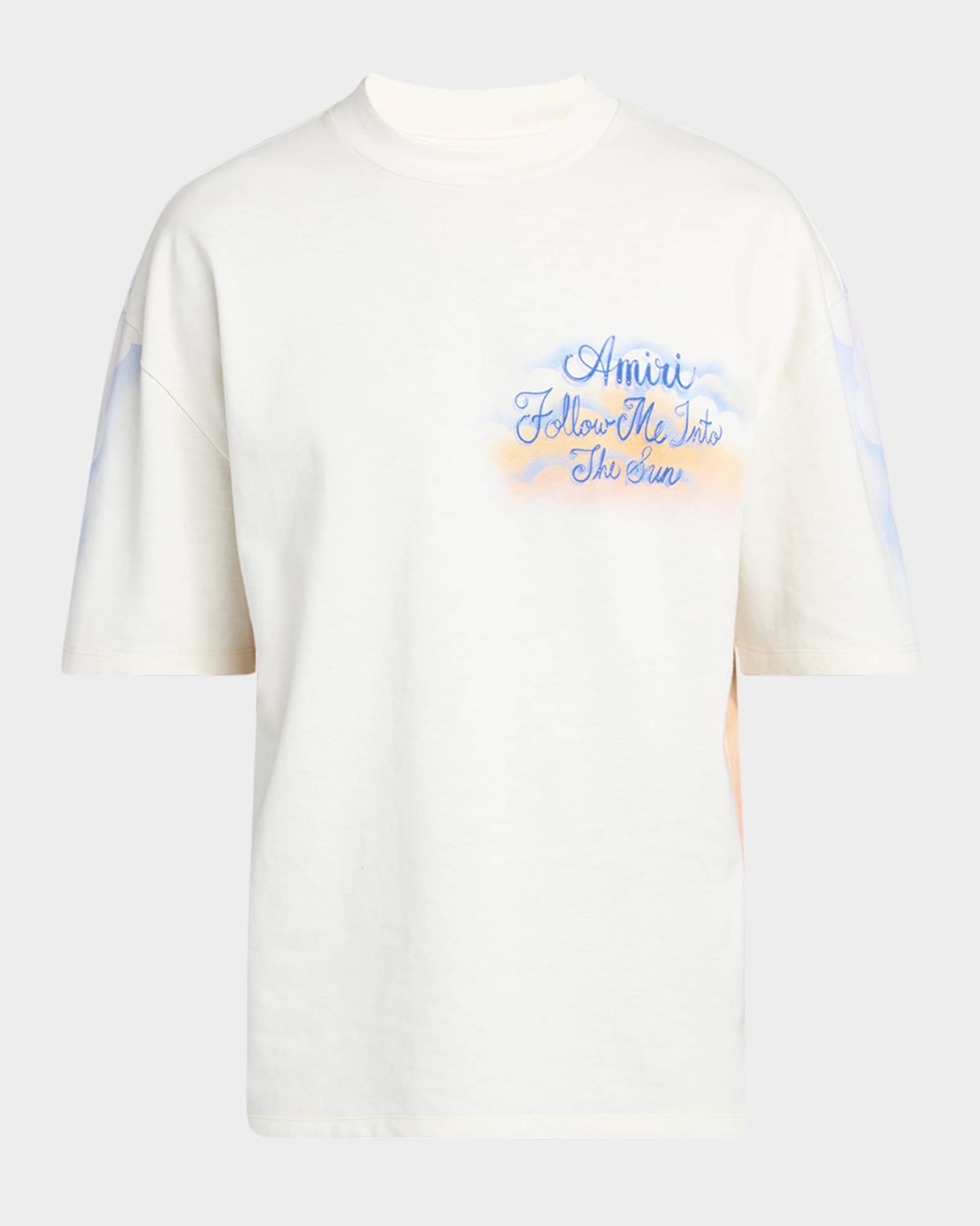 Men's Follow Me Cotton Graphic T-Shirt 0
