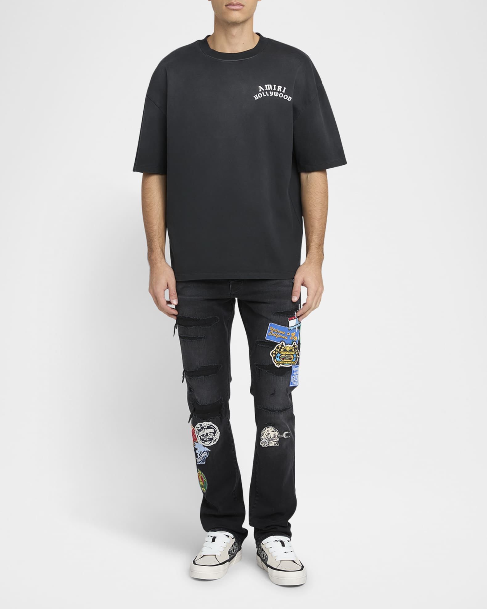 Tシャツ・カットソー AMIRI Amiri Hollywood Oversized Tee Amiri Hollywood cotton t-shirt AMIRI - Nugnes1920