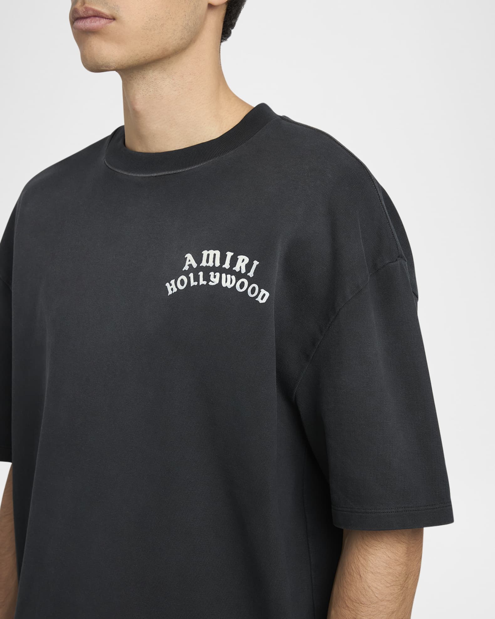 【AMIRI】関税込★hollywood oversized t-shirt Amiri Men's Amiri Hollywood Oversized T-Shirt | Neiman Marcus
