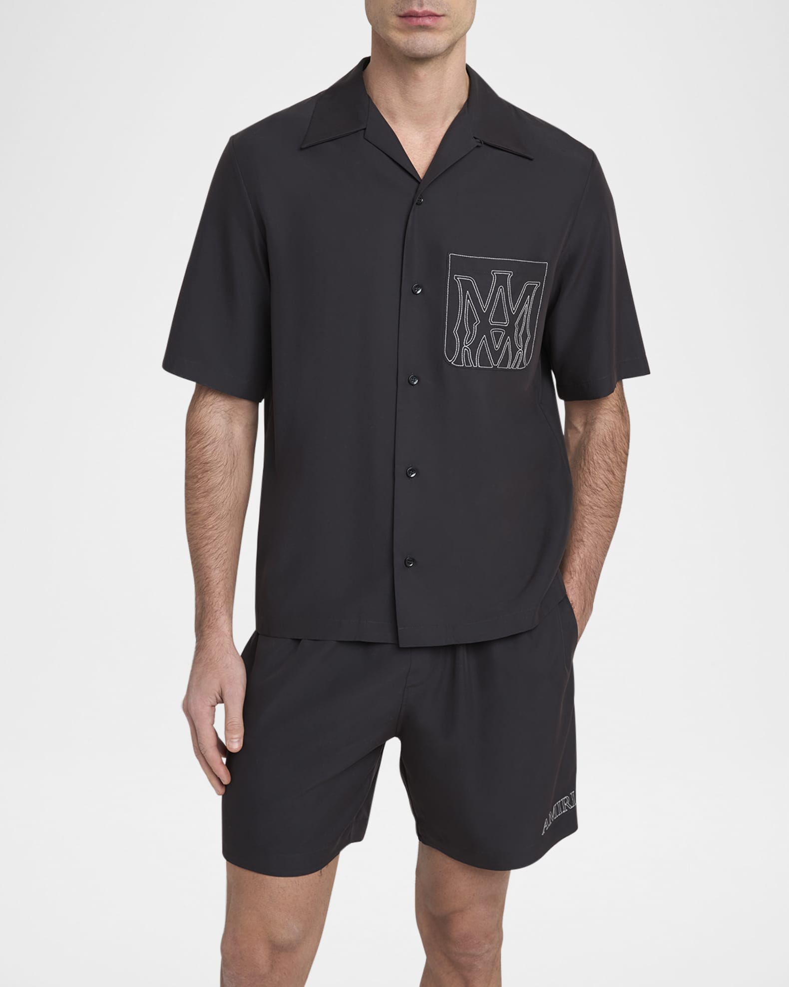 【AMIRI】 BOWLING SHIRT Men's Arts district bowling shirt | AMIRI | 24S