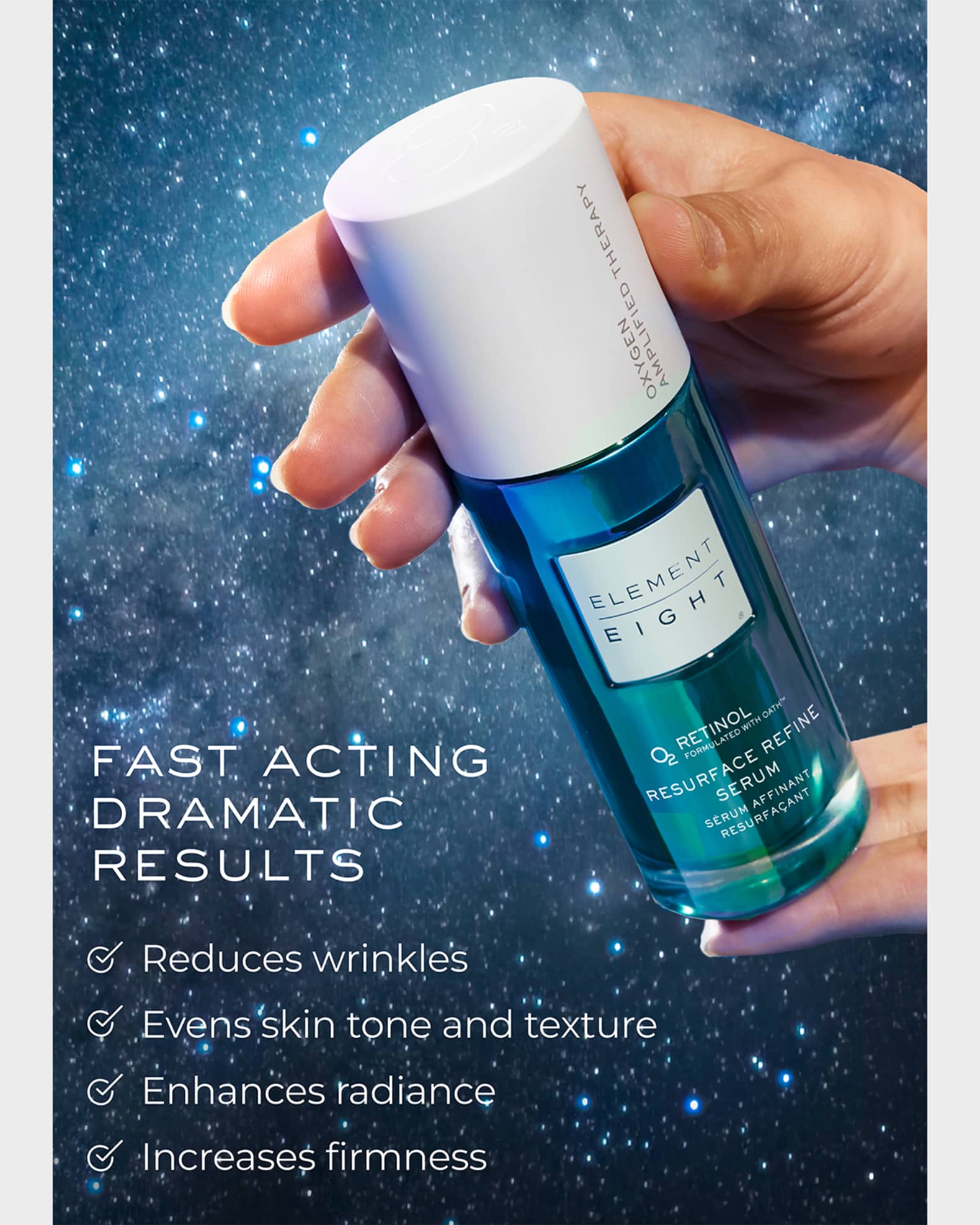 Element Eight O2 Retinol - Resurface Refine Serum, 1 oz. | Neiman