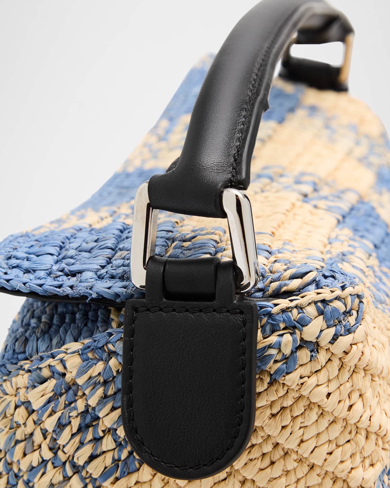 【国内発】LOEWE x Paula's Ibiza Puzzle Edge バッグ スモール LOEWE + Paula's Ibiza Puzzle Edge small leather-trimmed