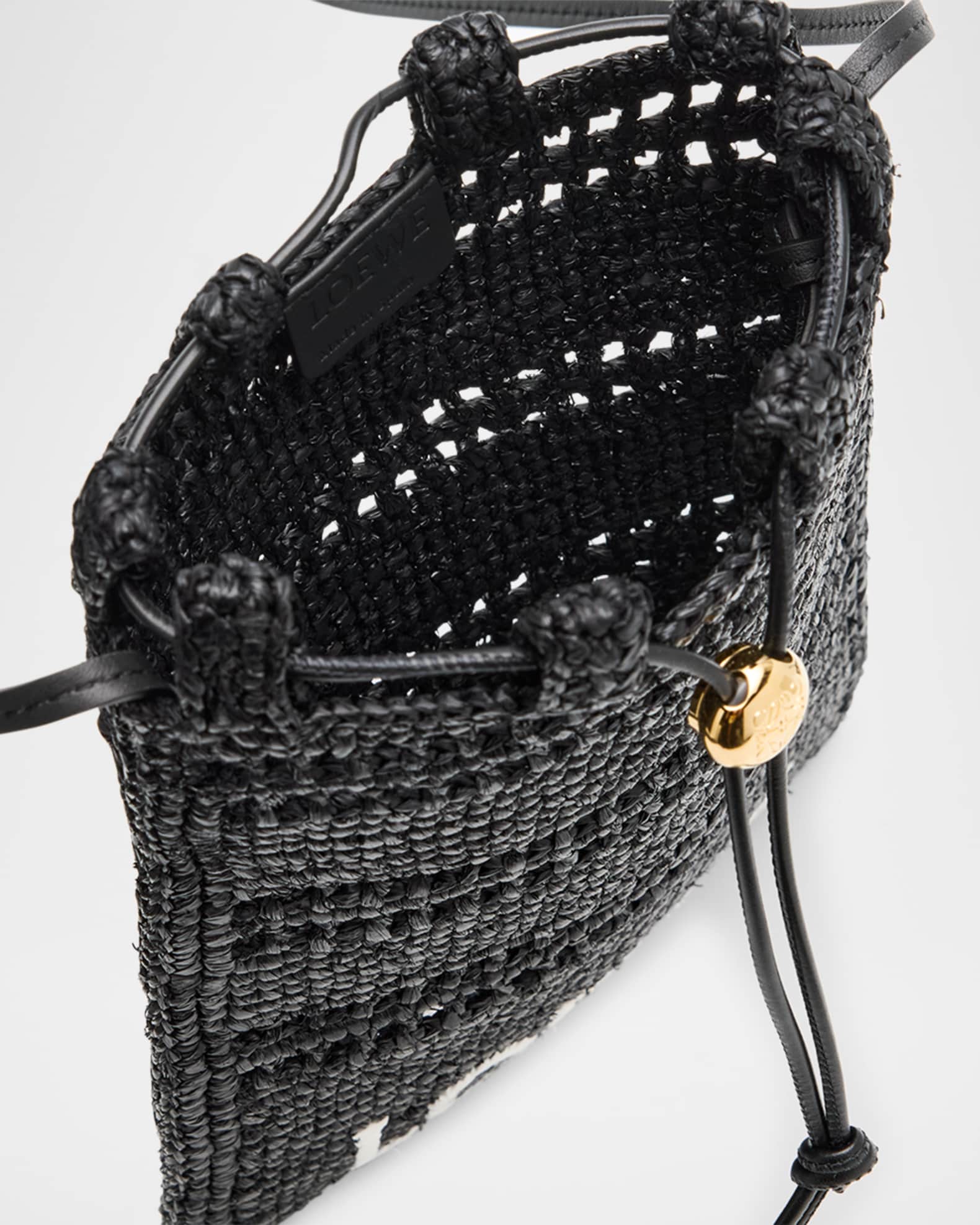 【ロエベ・LOEWE PAULA'S IBIZA】CROSSBODY BAGS Loewe x Paula's Ibiza Drawstring Pocket Crossbody Bag in