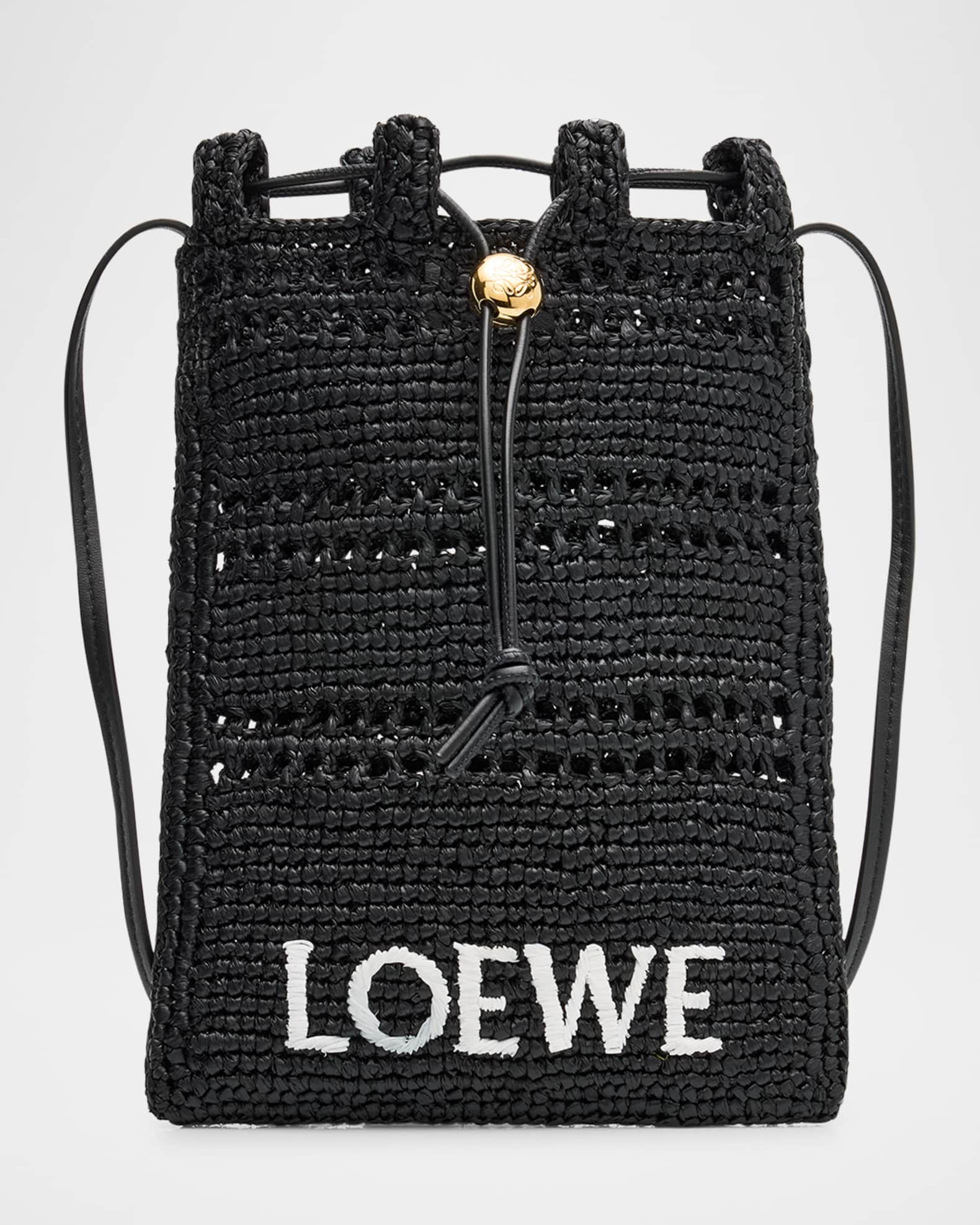 Loewe x Paula's Ibiza Drawstring Pocket Crossbody Bag in