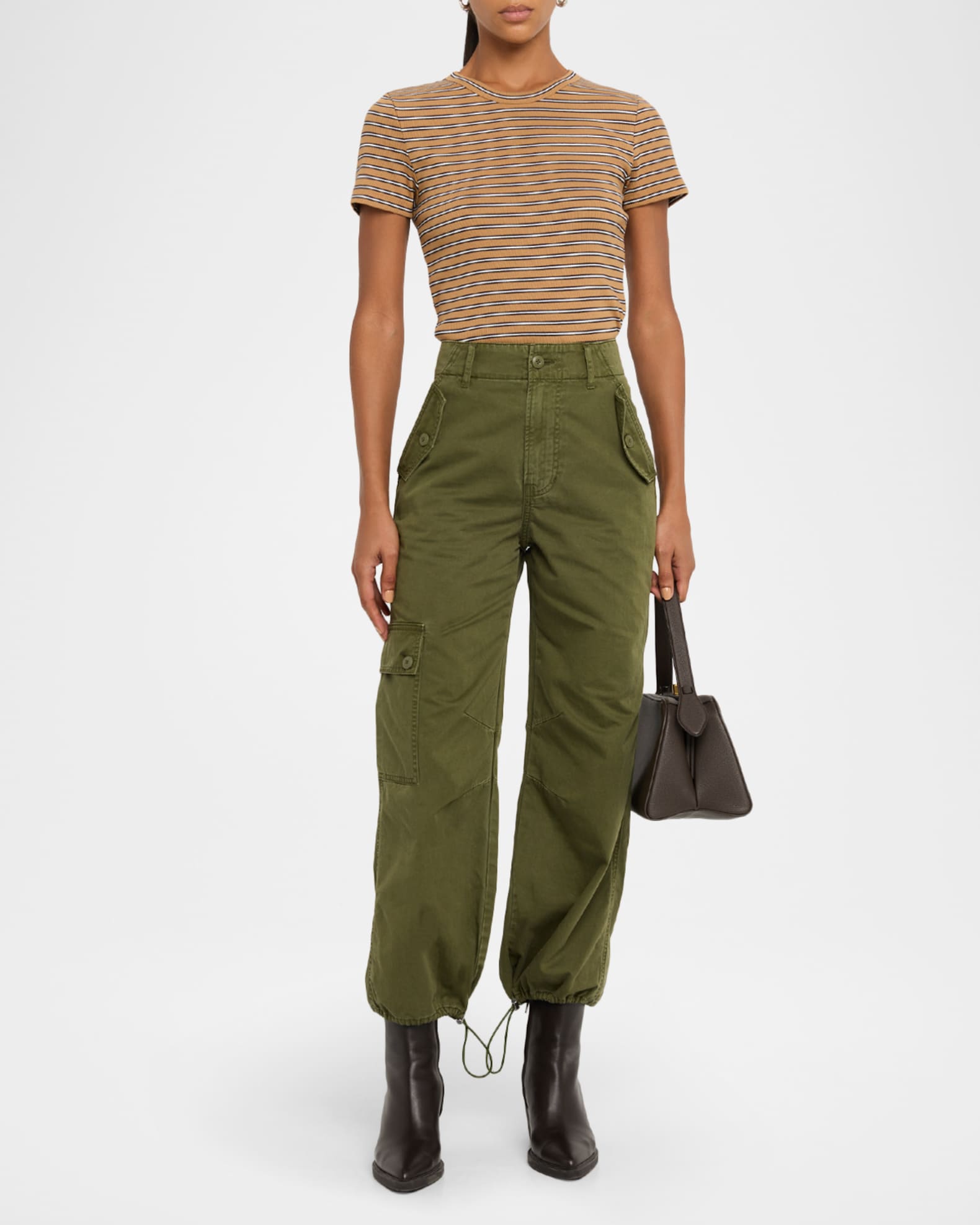 Pruitt Striped Short-Sleeve Tee