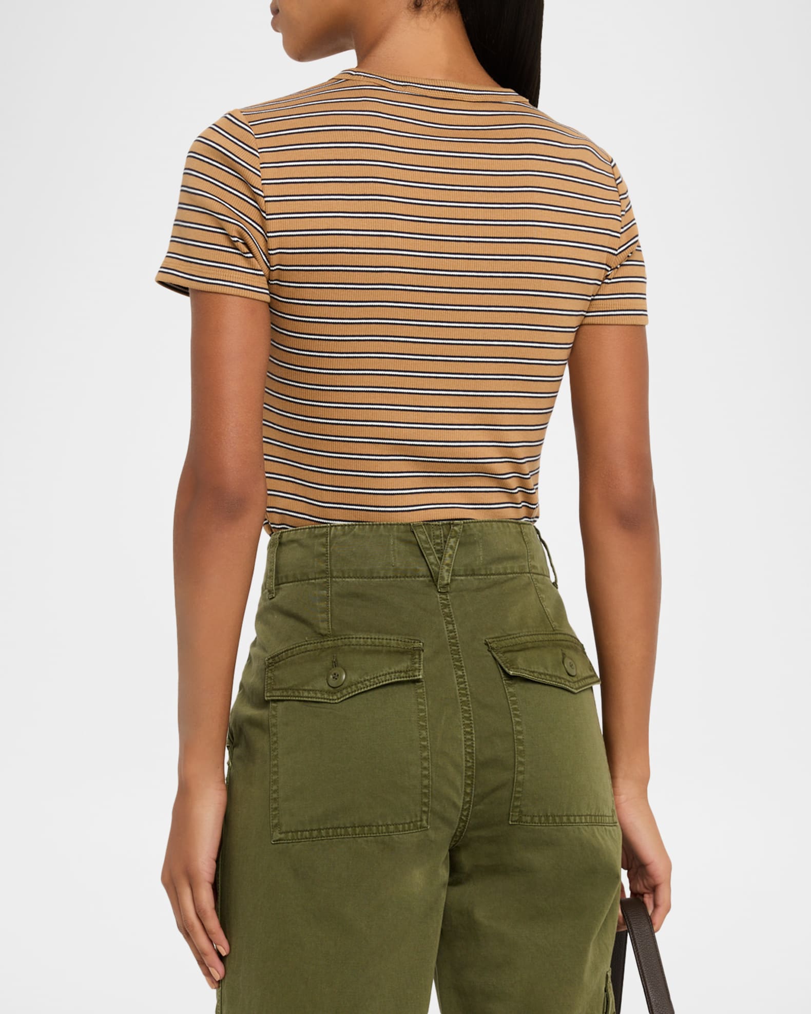 Pruitt Striped Short-Sleeve Tee
