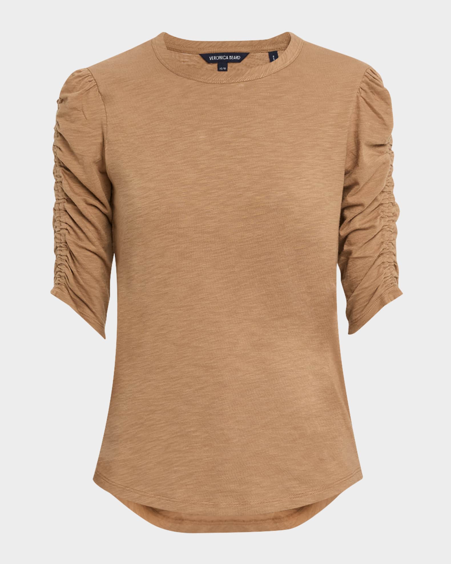 Waldorf Ruched-Sleeve Tee 0