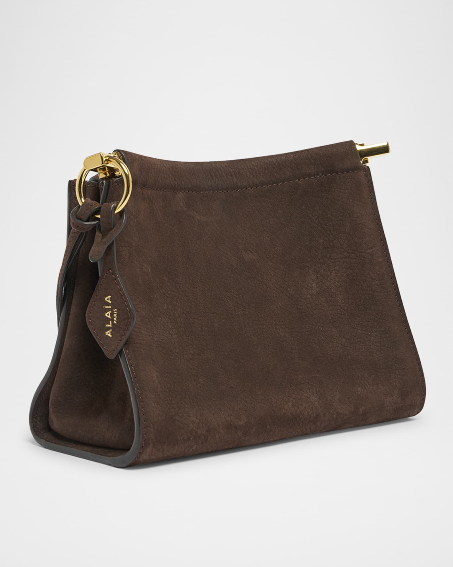 【未使用に近い】Alaïa Brown ‘Hinge’ shoulder bag Alaïa | Le Click small brown shoulder bag | Savannahs