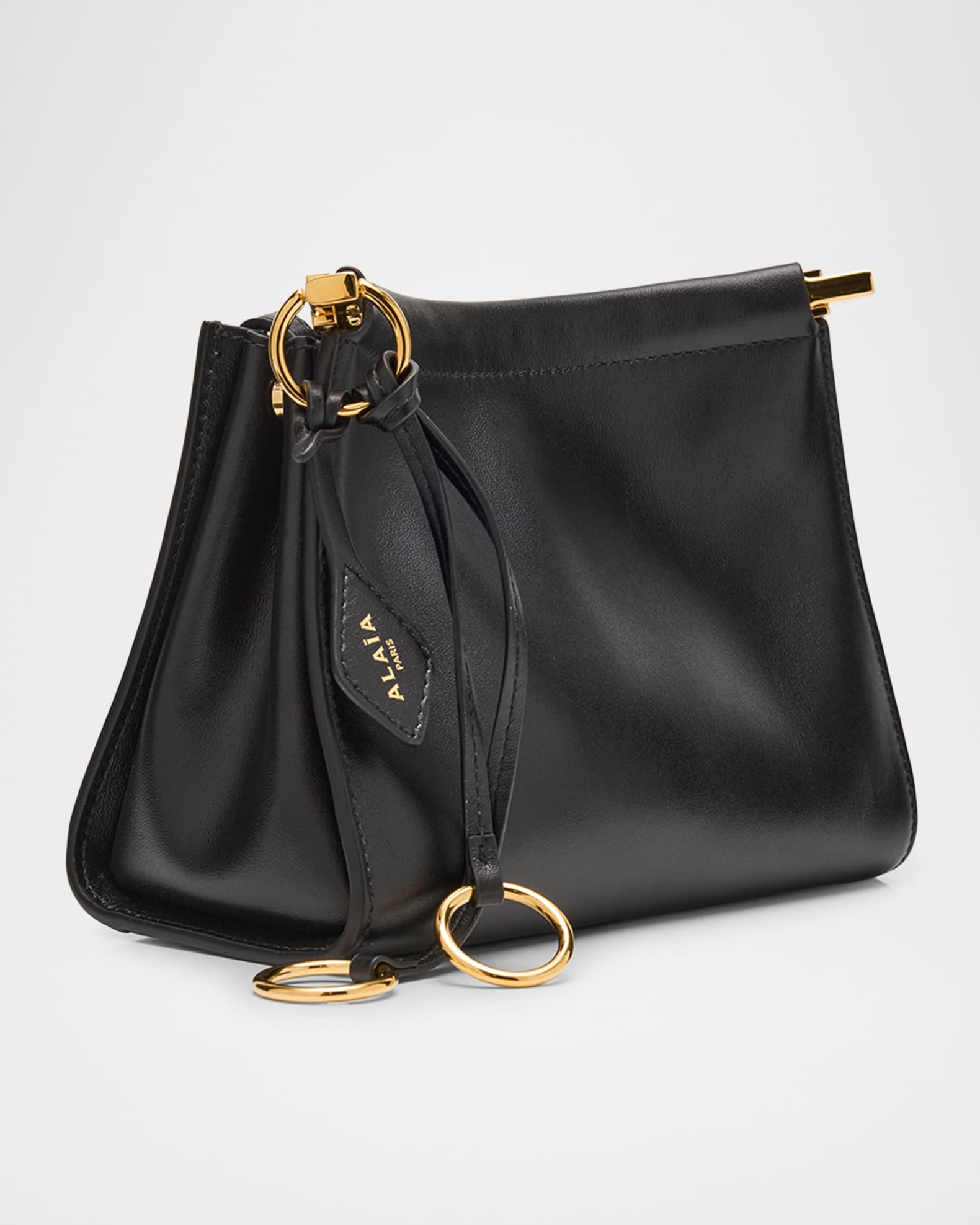 ショルダーバッグ・ポシェット ALAIA LE CLICK SMALL SQUARE NUBUCK BAG ALAIA - Le Click Small Square Bag In Nubuck – The Sale Sisters
