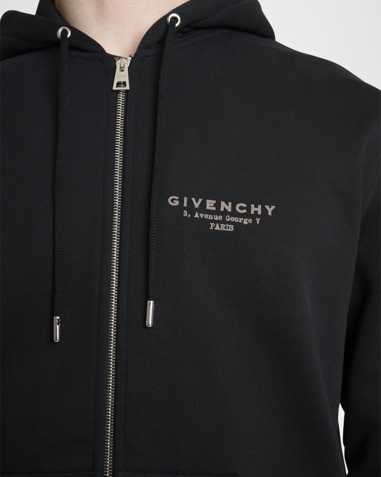 パーカー・フーディ Givenchy Classic Zip-Up Hooded Sweatshirt With Branding 30903385_59881592_600.jpg