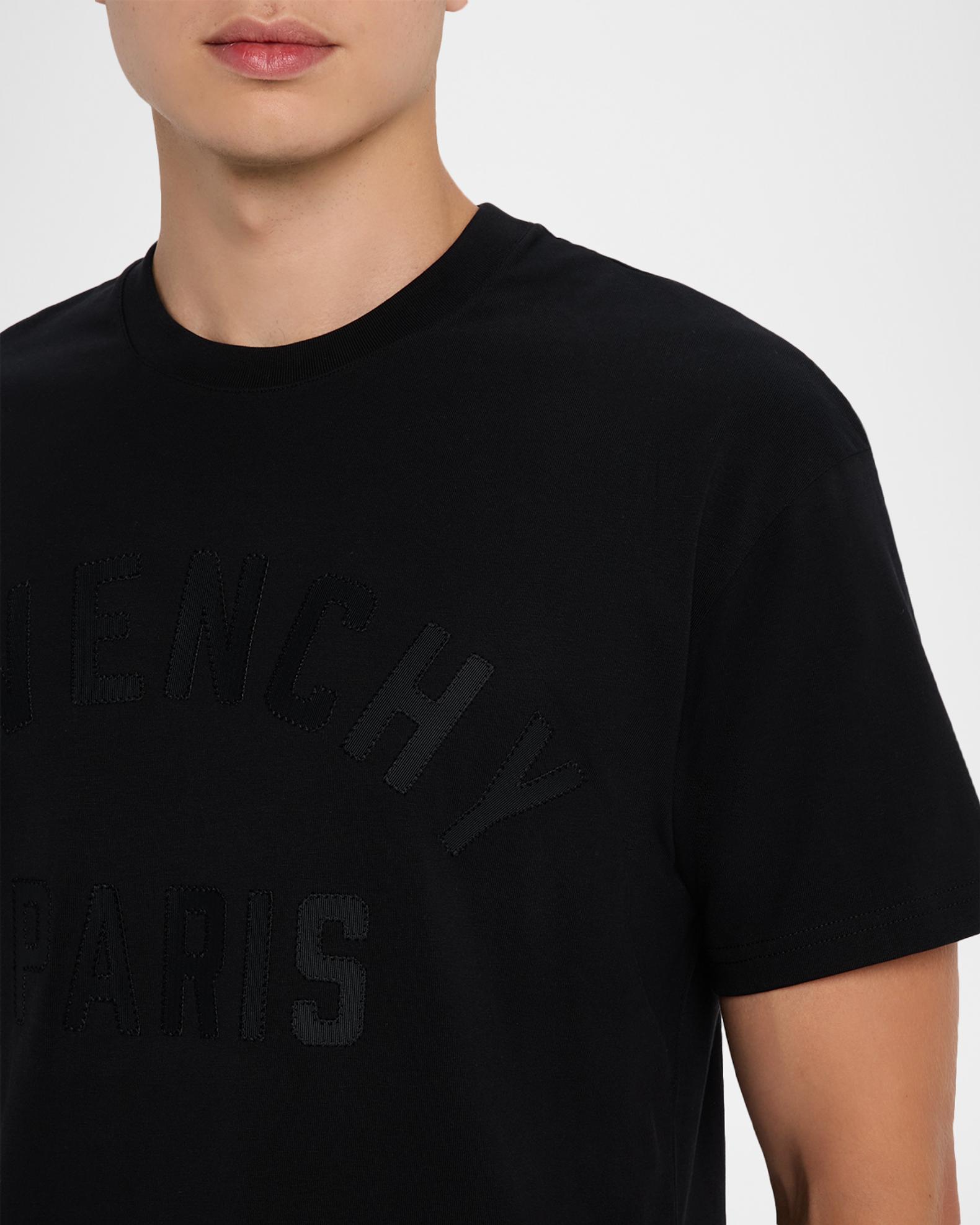 Givenchy Men's Logo Crewneck T-Shirt | Neiman Marcus