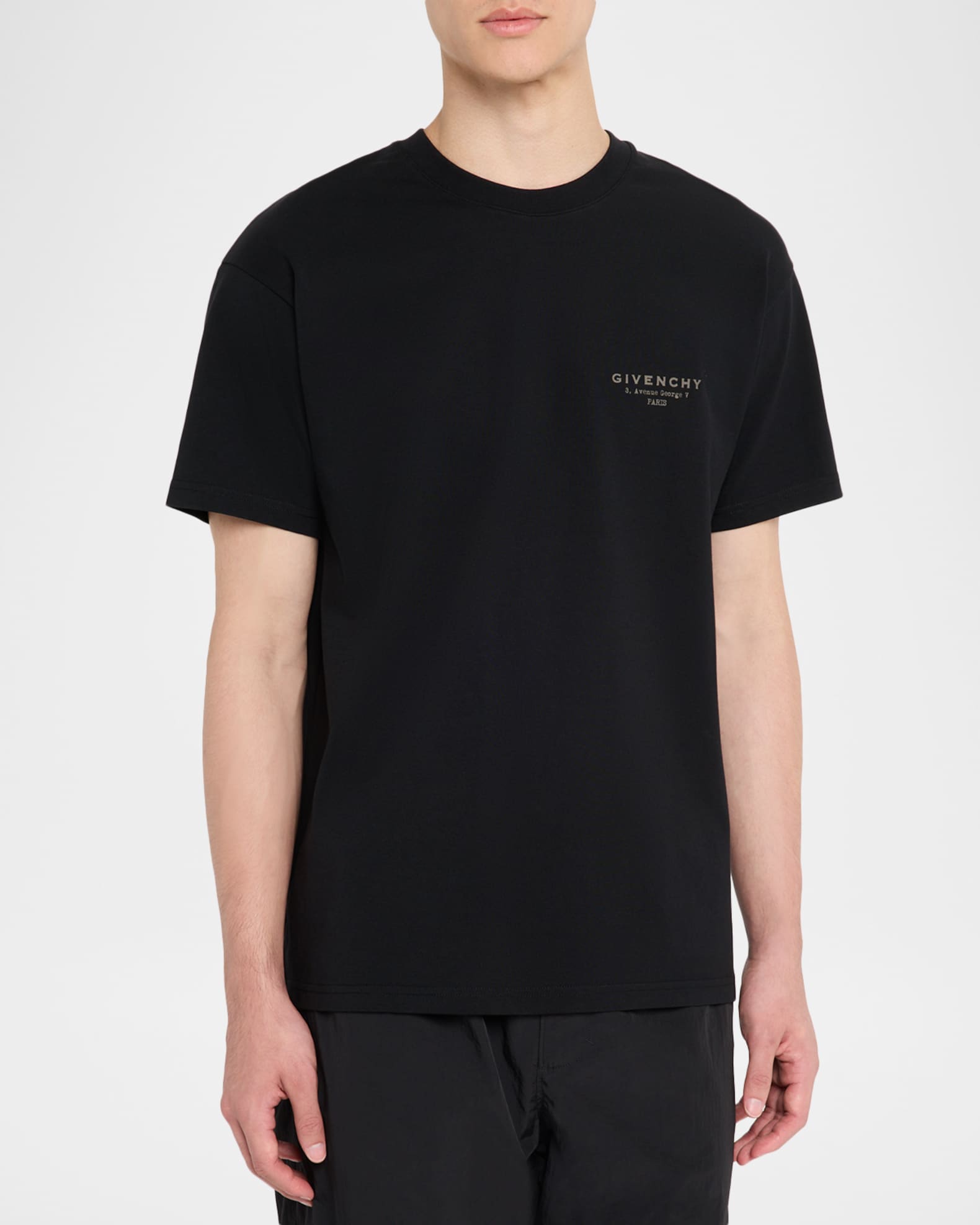Givenchy Men's Givenchy Stamp T-Shirt | Neiman Marcus