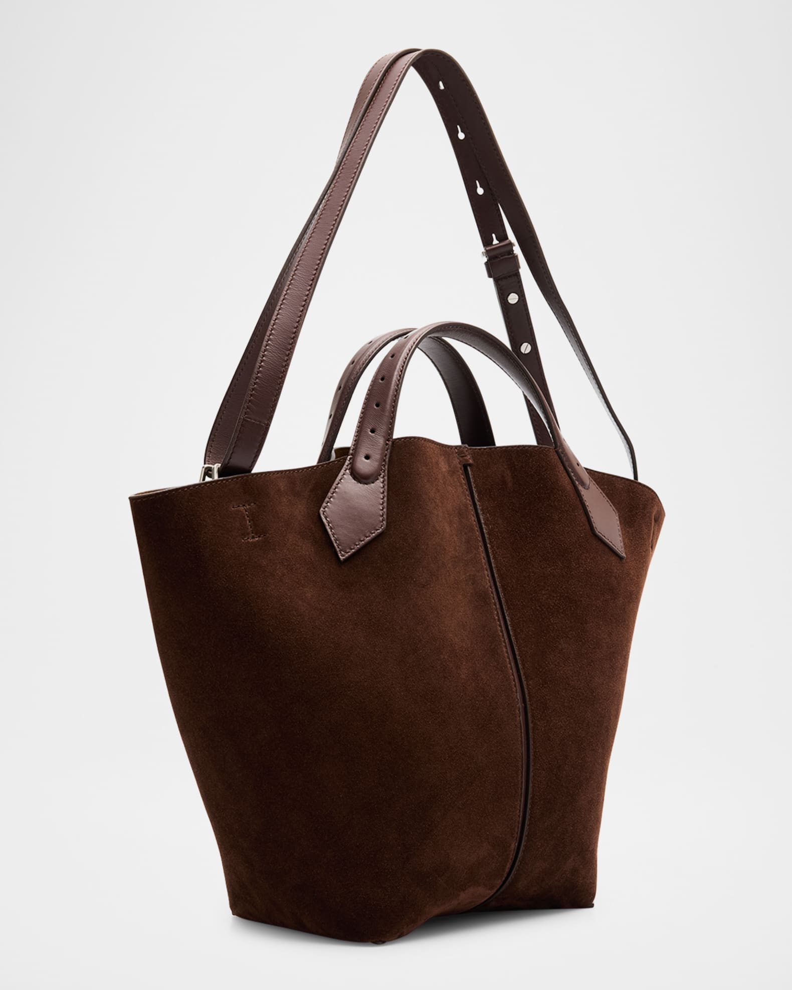 Large Chelsea Suede Tote Bag 1