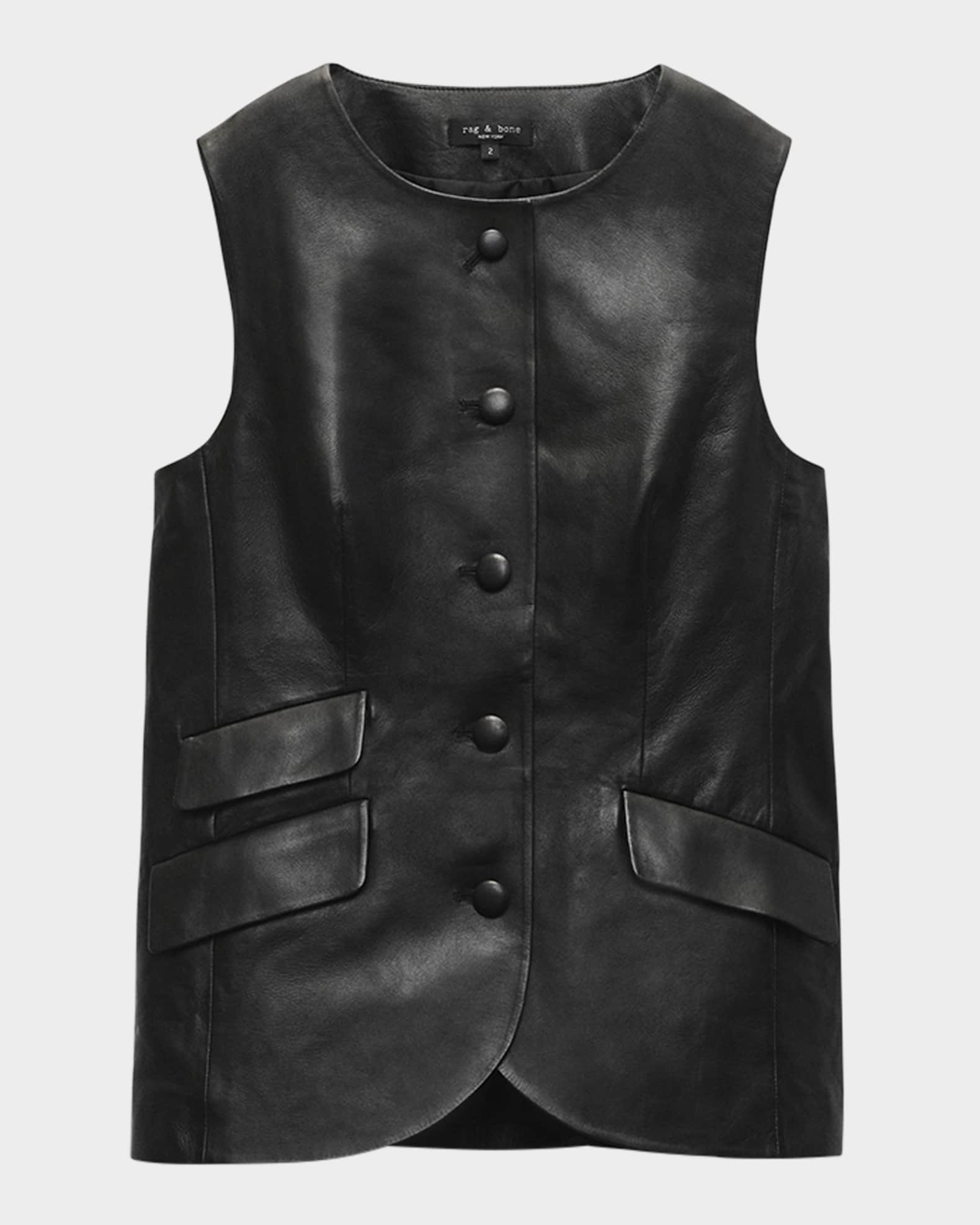 Slade Leather Vest 0