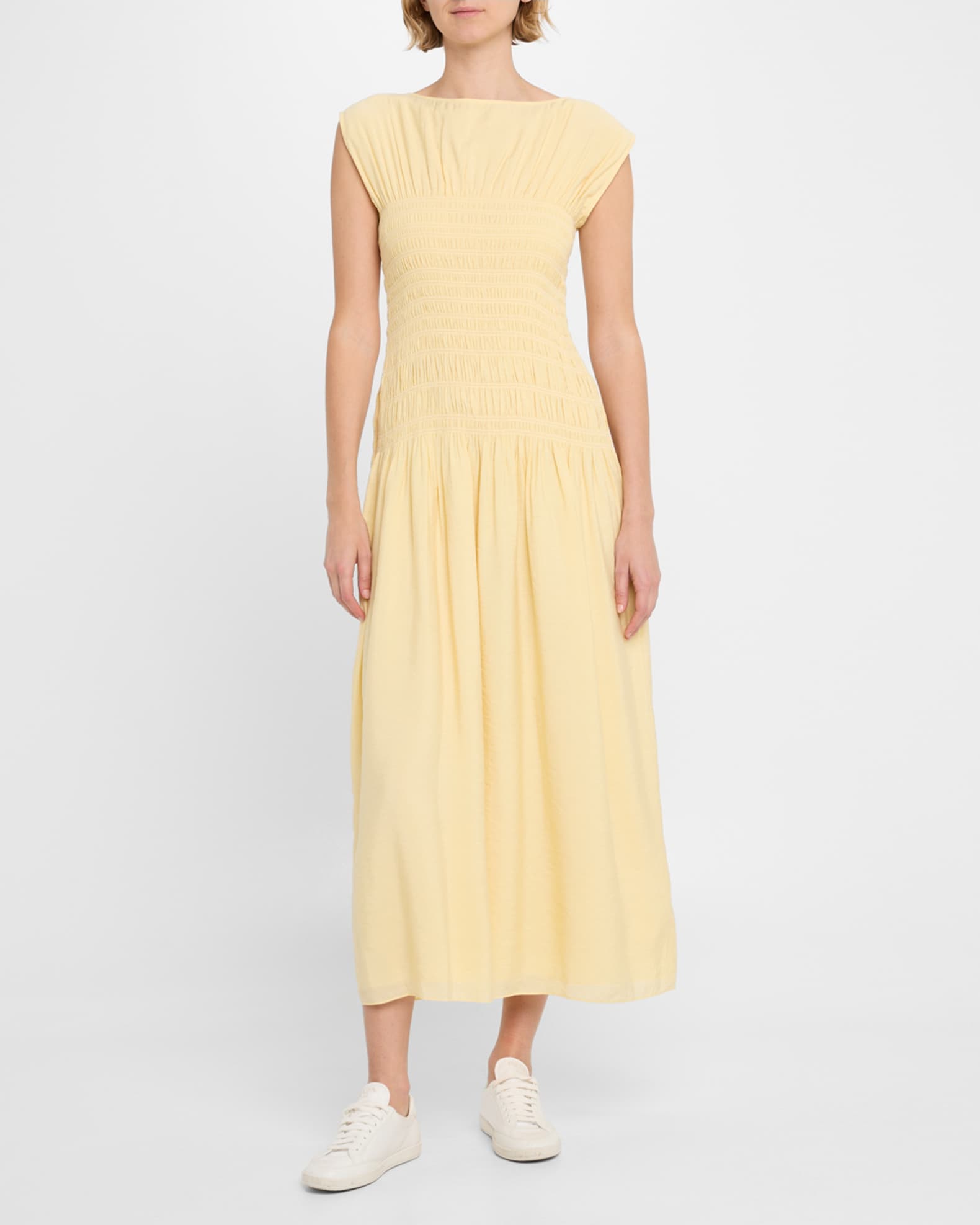 Skye Smocked Drop-Waist Dress 1