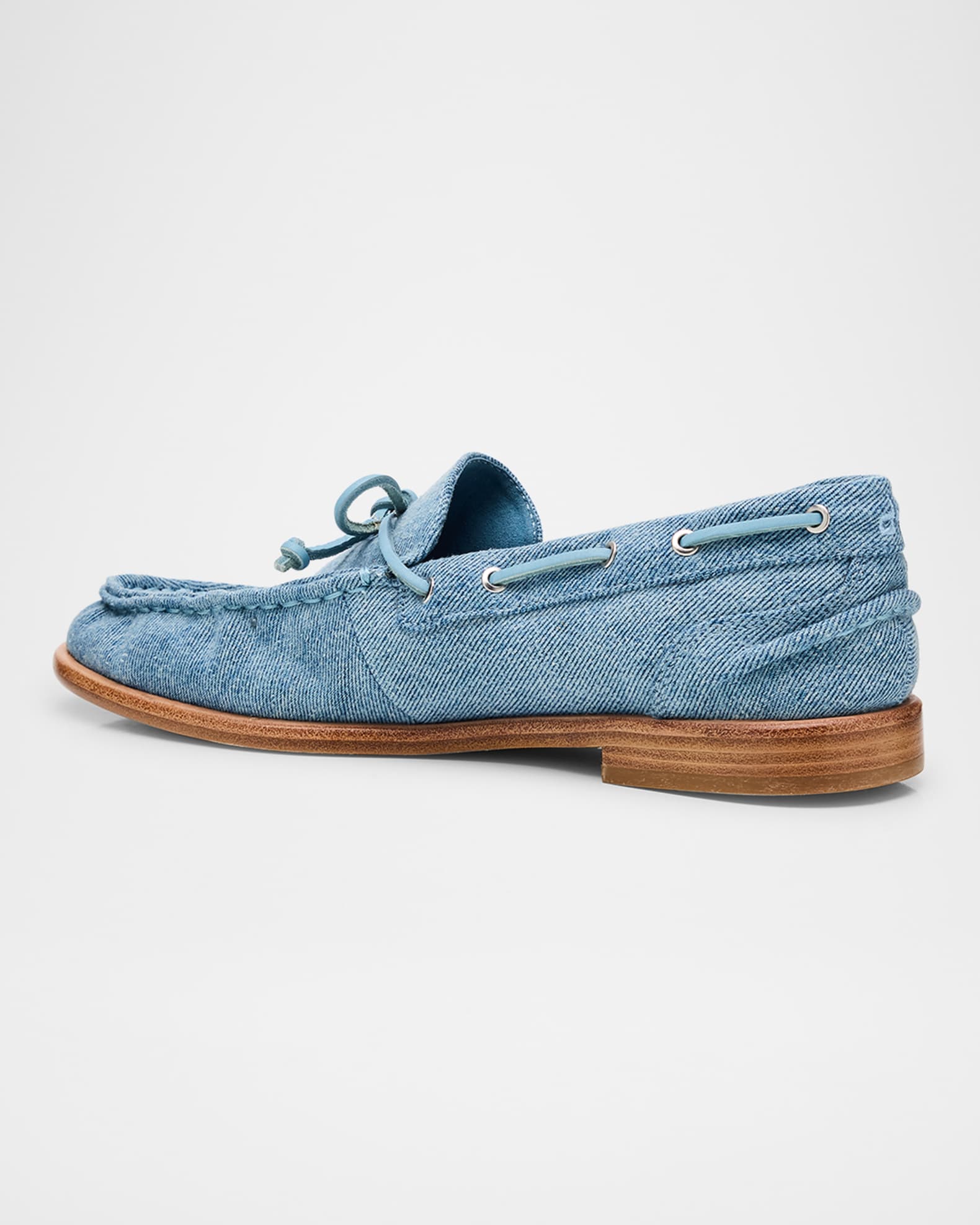 Carter Denim Boat Loafers 1