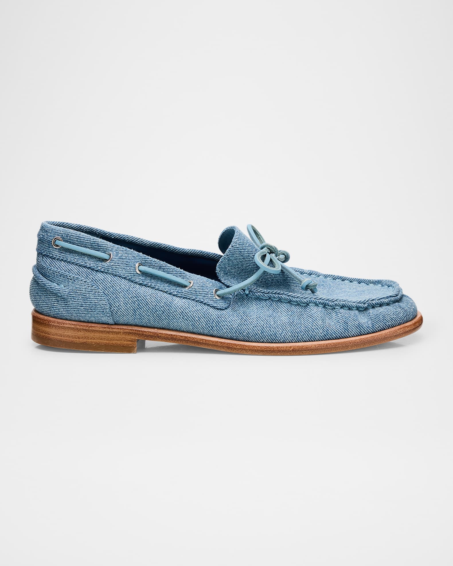 Carter Denim Boat Loafers 0