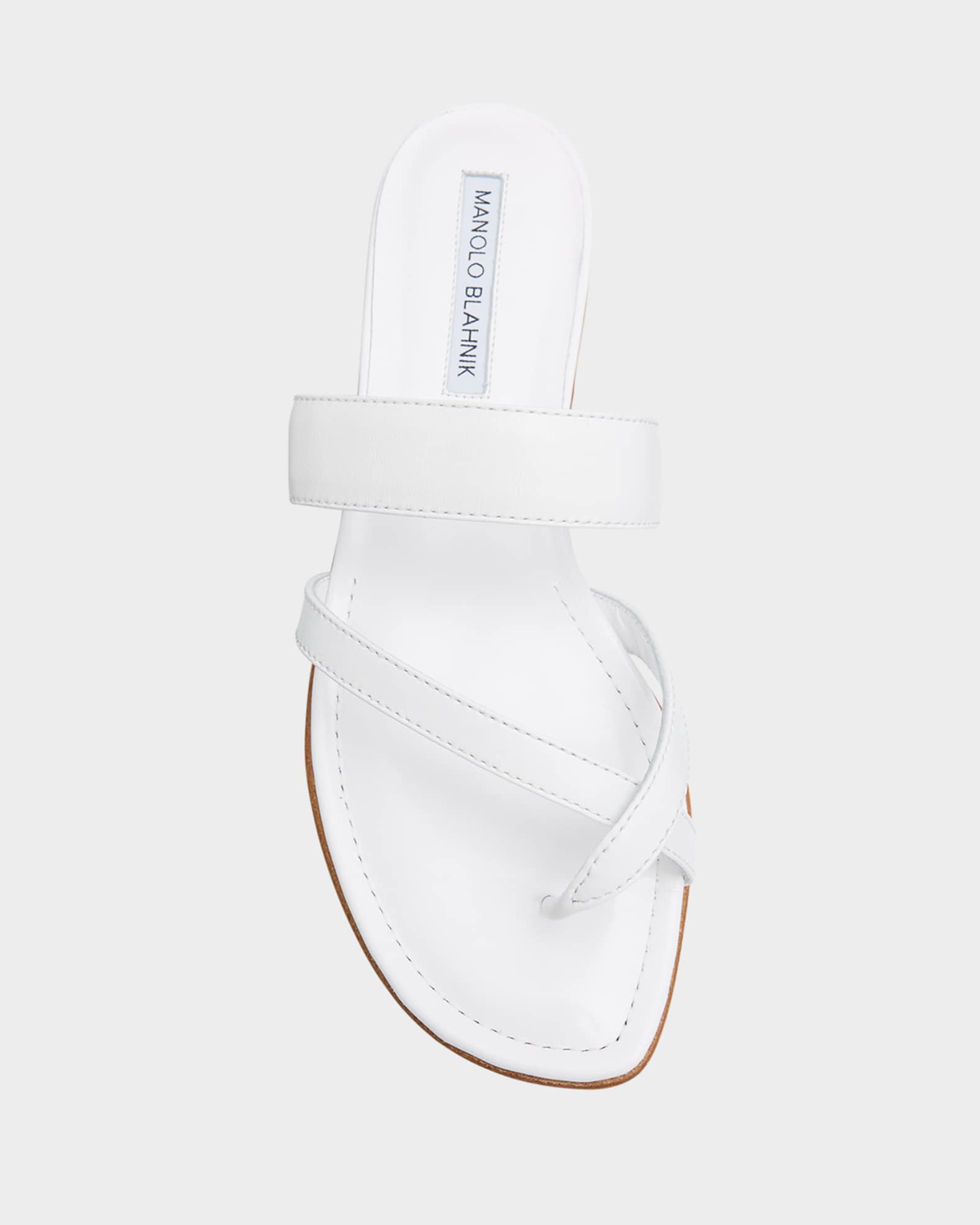 MANOLO BLAHNIK レザーサンダル International Gallery BEAMS（インターナショナルギャラリー ビームス