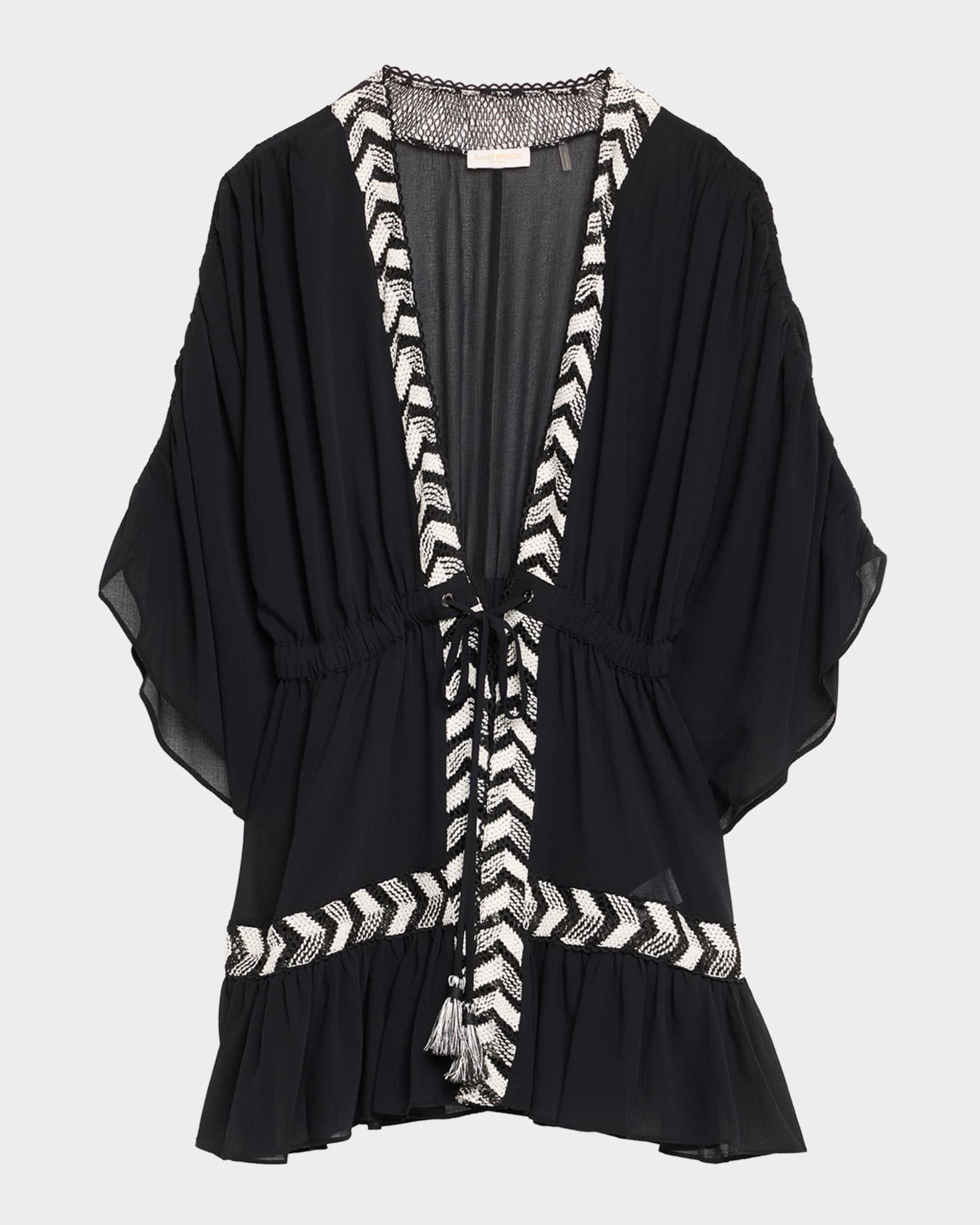 Sylvie Embellished Caftan Coverup Dress