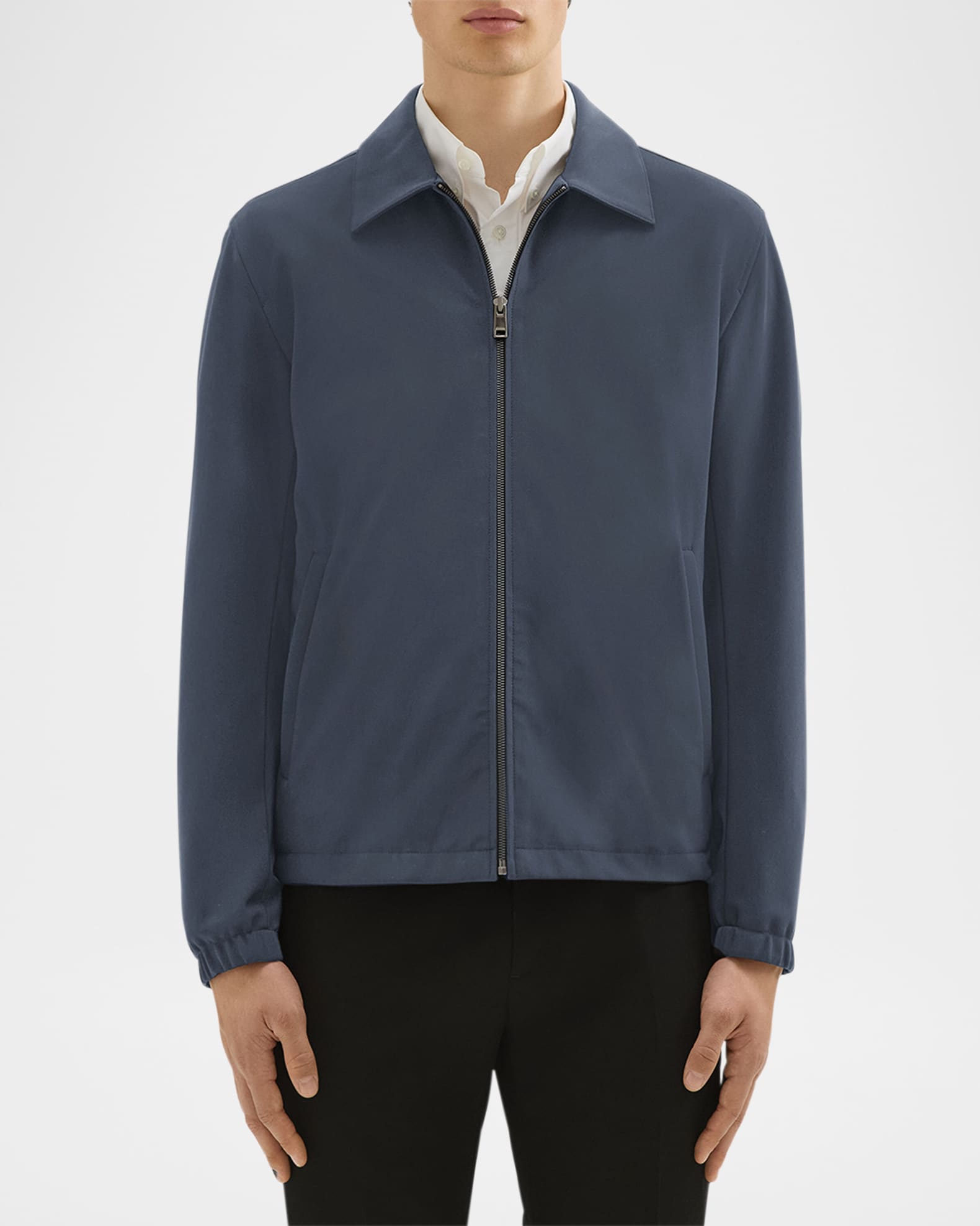 Theory Men's Brody Precision Ponte Jacket | Neiman Marcus