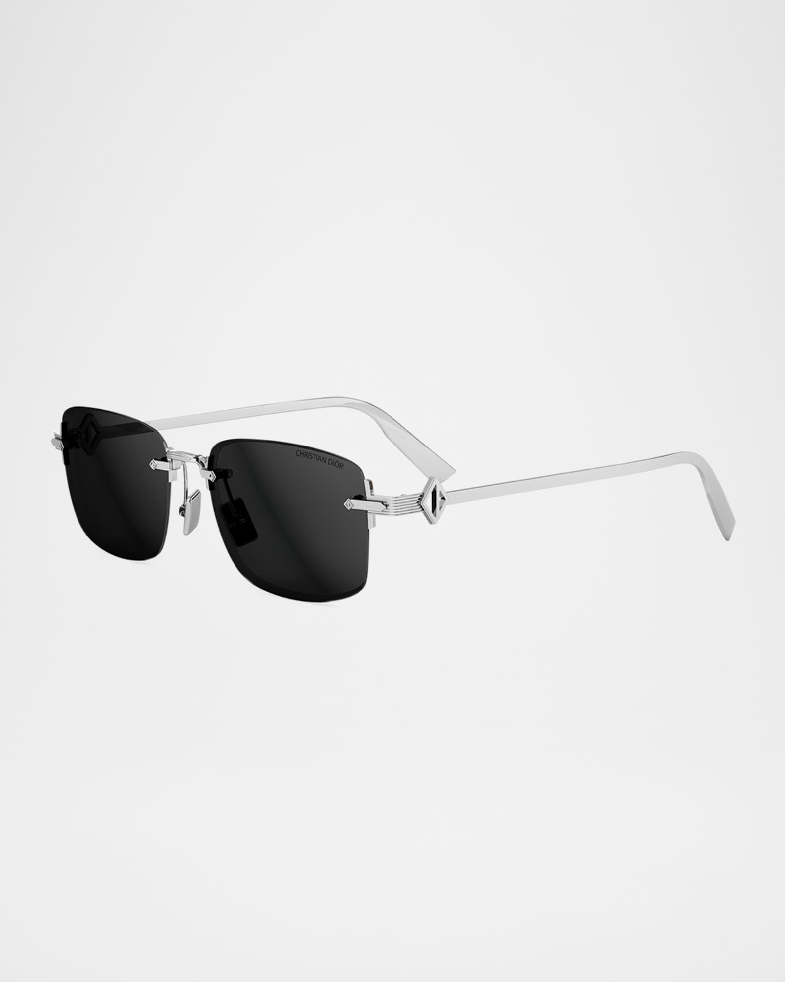 DIOR Men's CD Diamond S11U Rectangle Sunglasses | Neiman Marcus