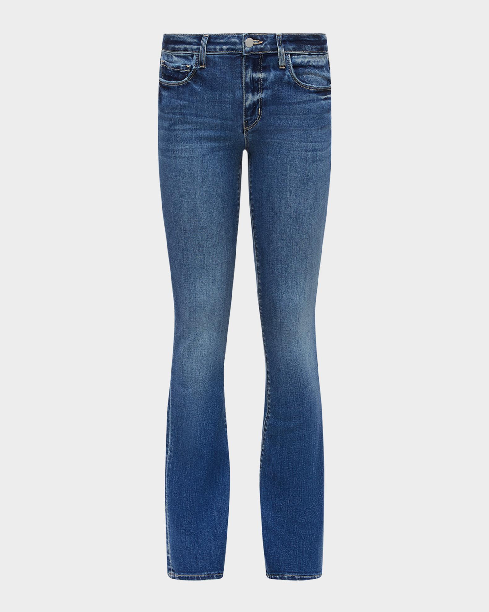 L'Agence Cara LowRise Bootcut Jeans Neiman Marcus