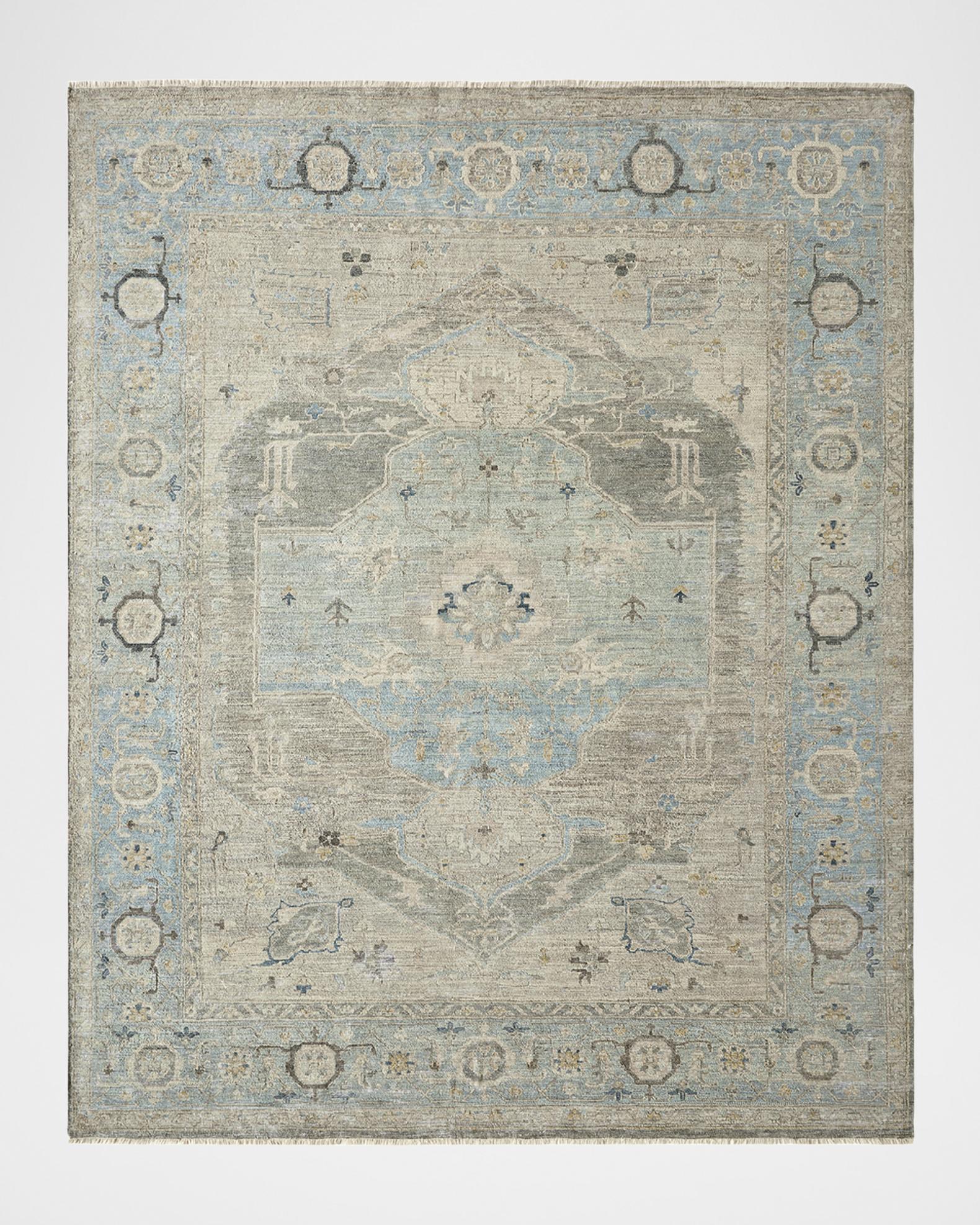 Haven & Loom Sterling Hand-Knotted Rug, 10' x 14' | Neiman Marcus
