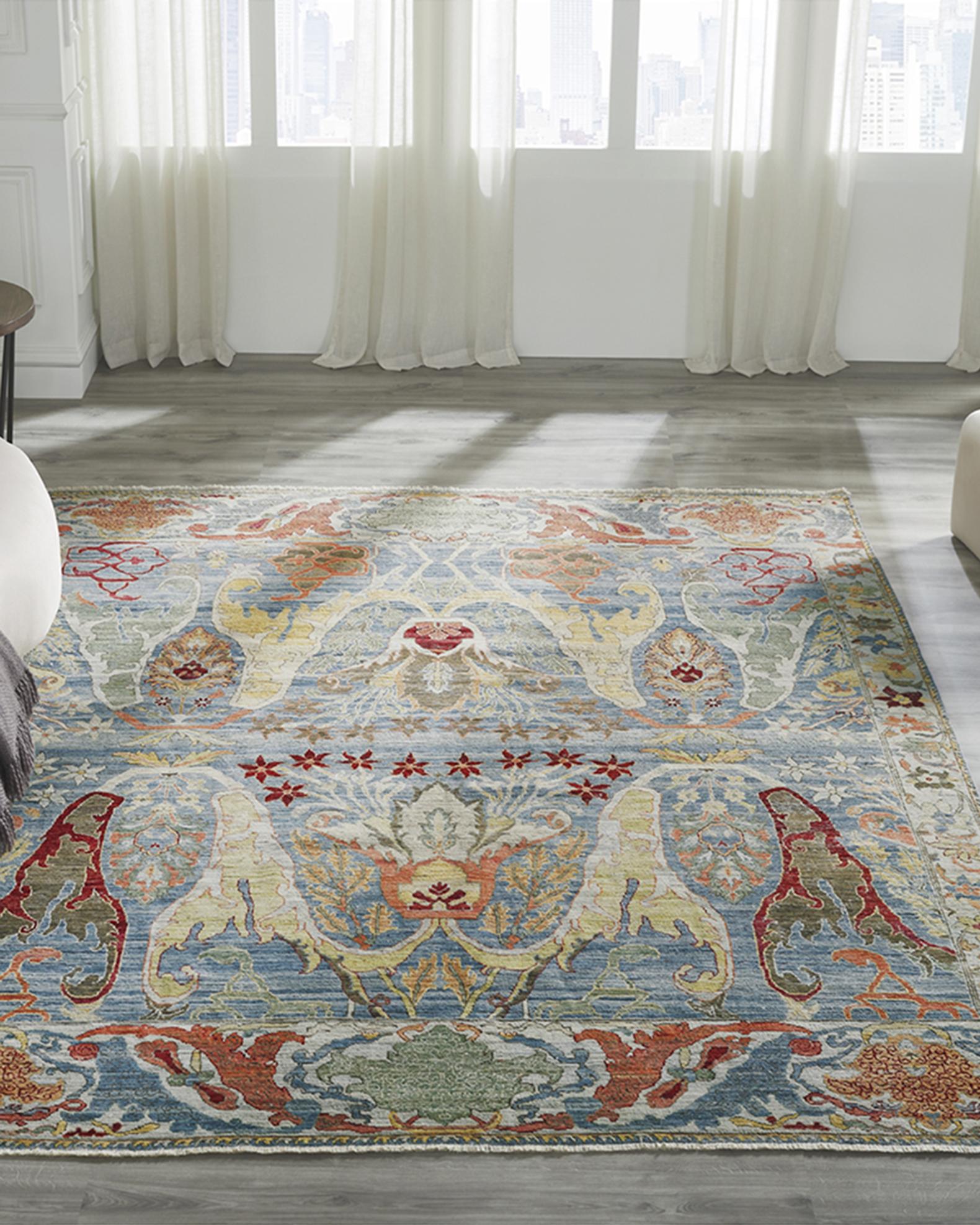Haven & Loom Kensington Hand-Knotted Rug, 6' x 9' | Neiman Marcus
